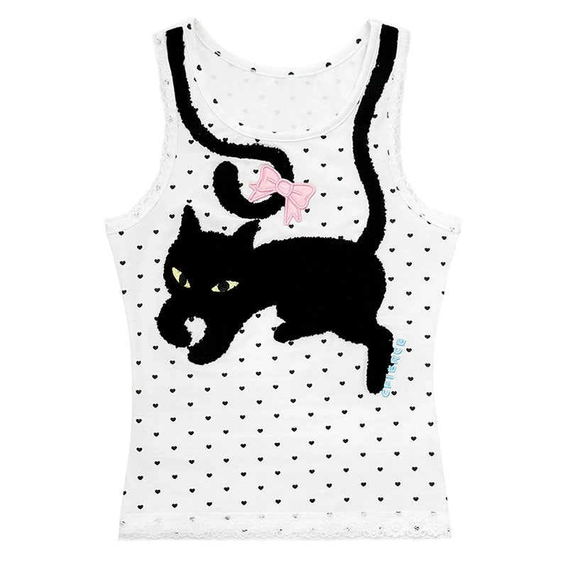 CFIERCE_Embroidered_Black_Cat_Heart_Print_Vest_MISSTT