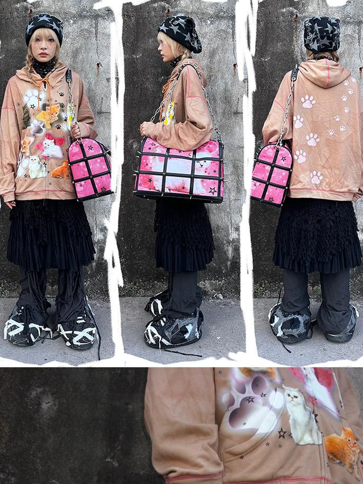CFIERCE Fierce Feline Cage Bag