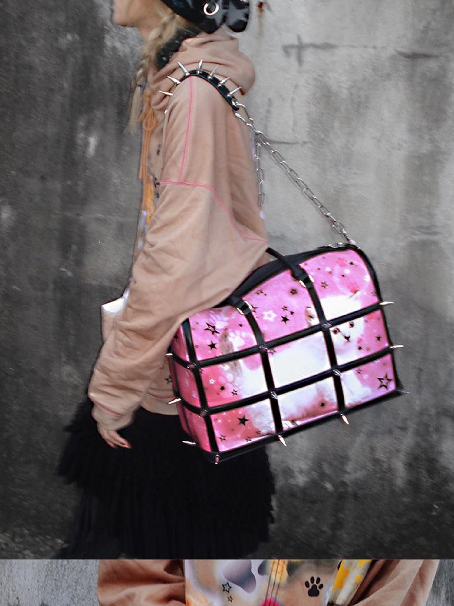 CFIERCE Fierce Feline Cage Bag