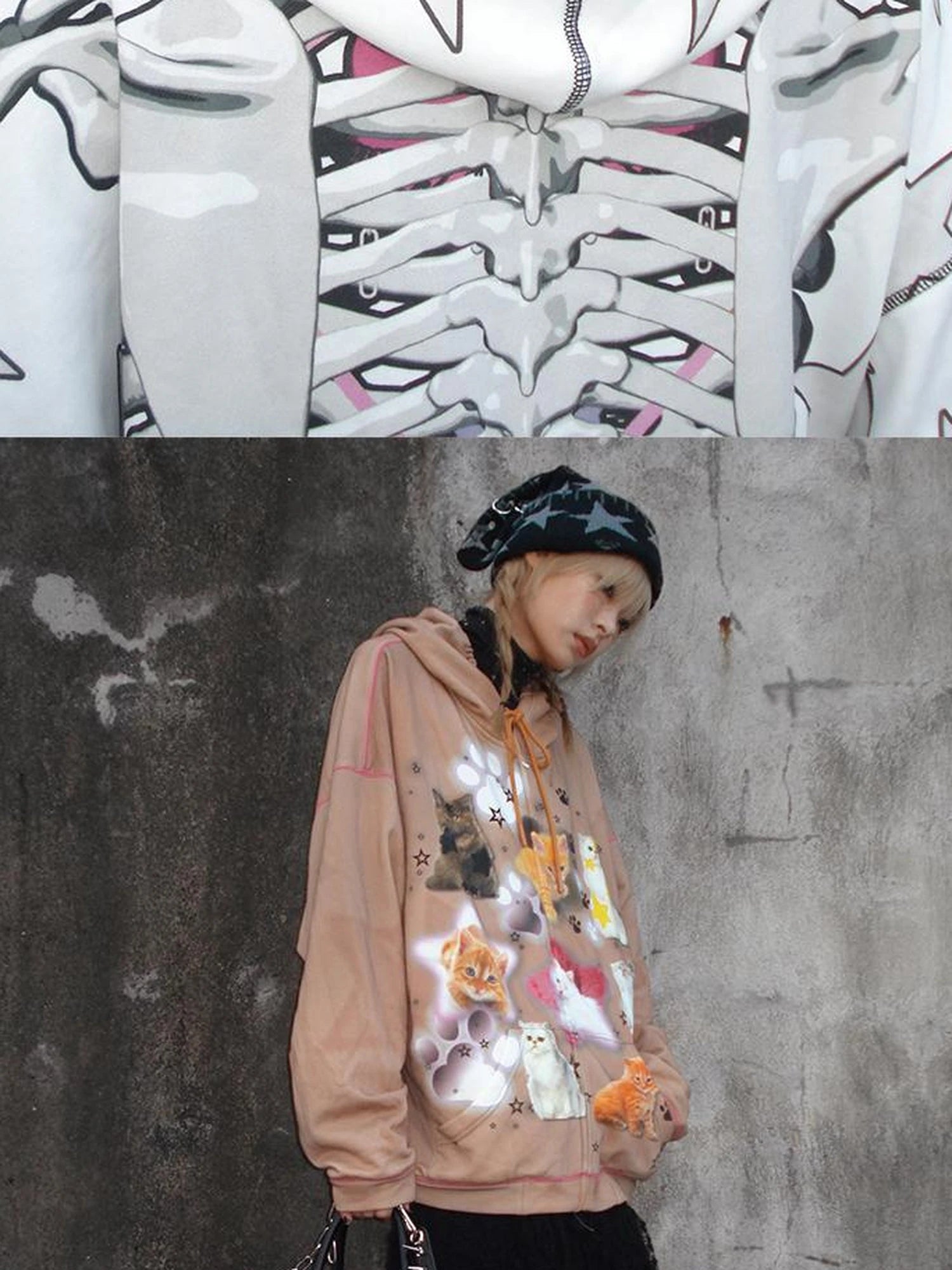 Fierce Rabbit Star Knit Beanie