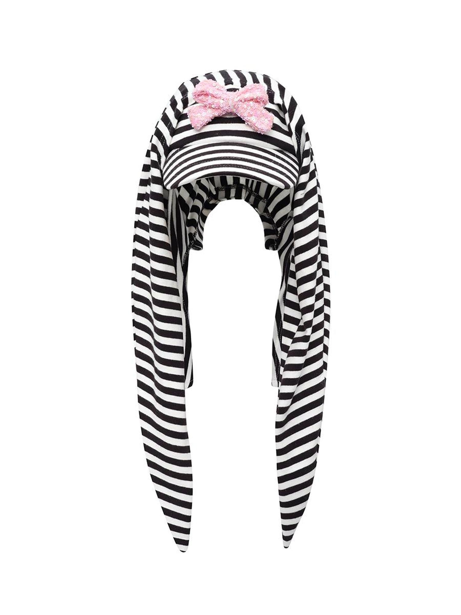 CFIERCE Fierce Striped Rabbit Ear Baseball Cap