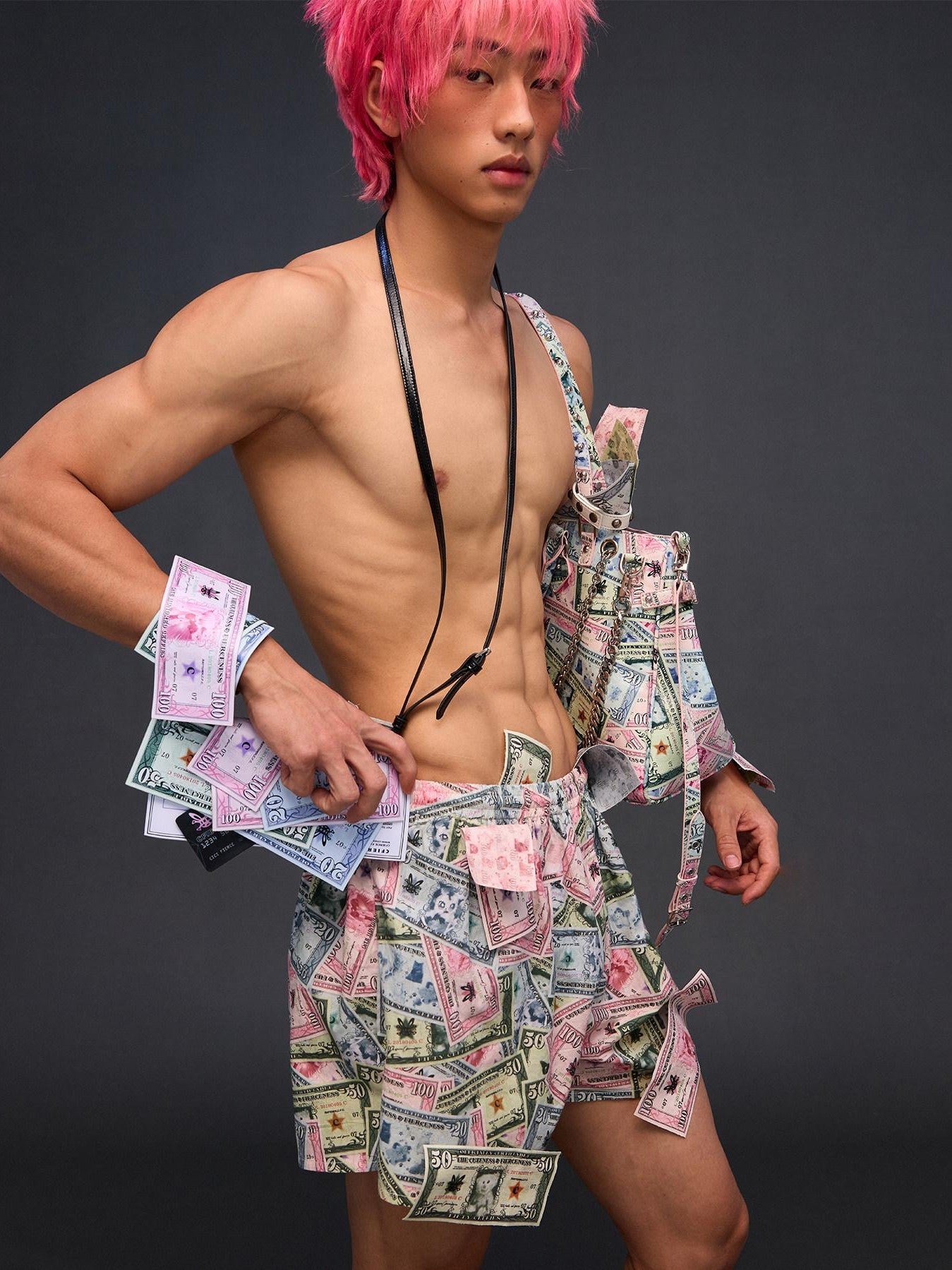 CFIERCE Grab Cash Print Original Design Women&