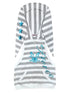 Hooded Towel Bunny Vest