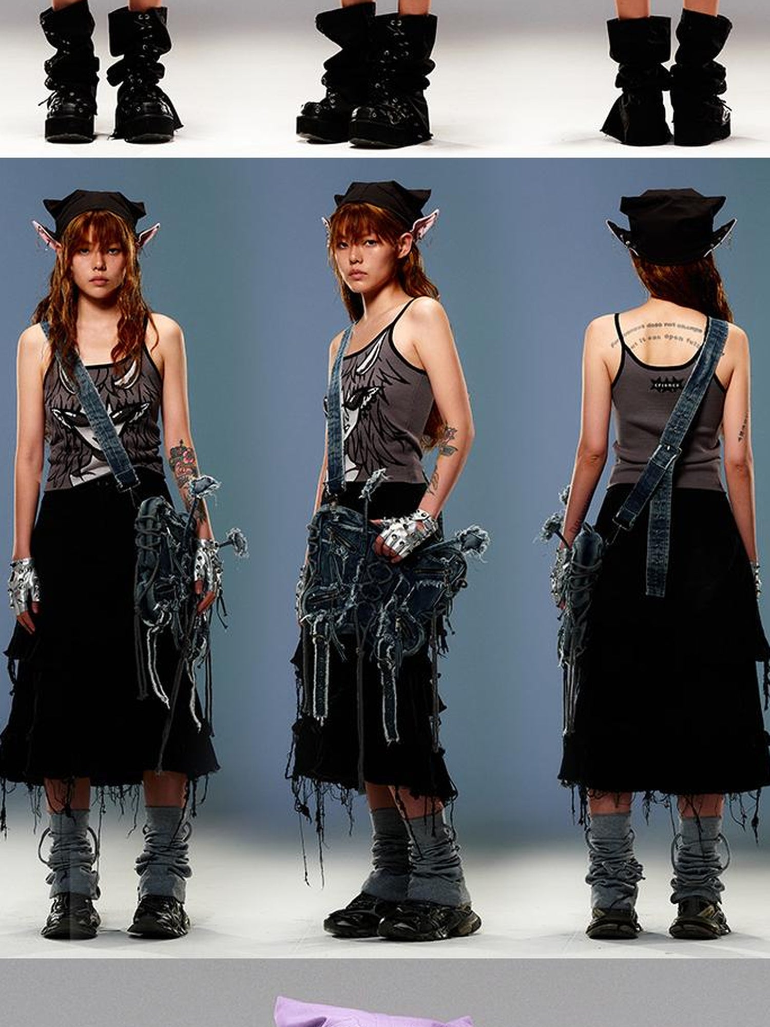 CFIERCE Knitted Vest With Witchcraft Allure