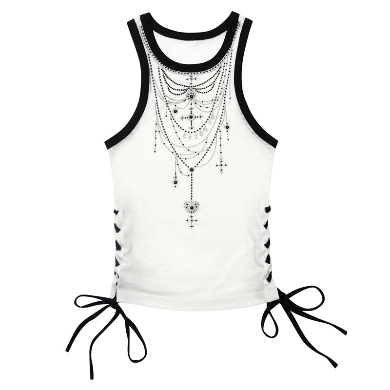 CFIERCE_Lyocell_Blend_Sleeveless_Top_With_Crystal_Trim_MISSTT