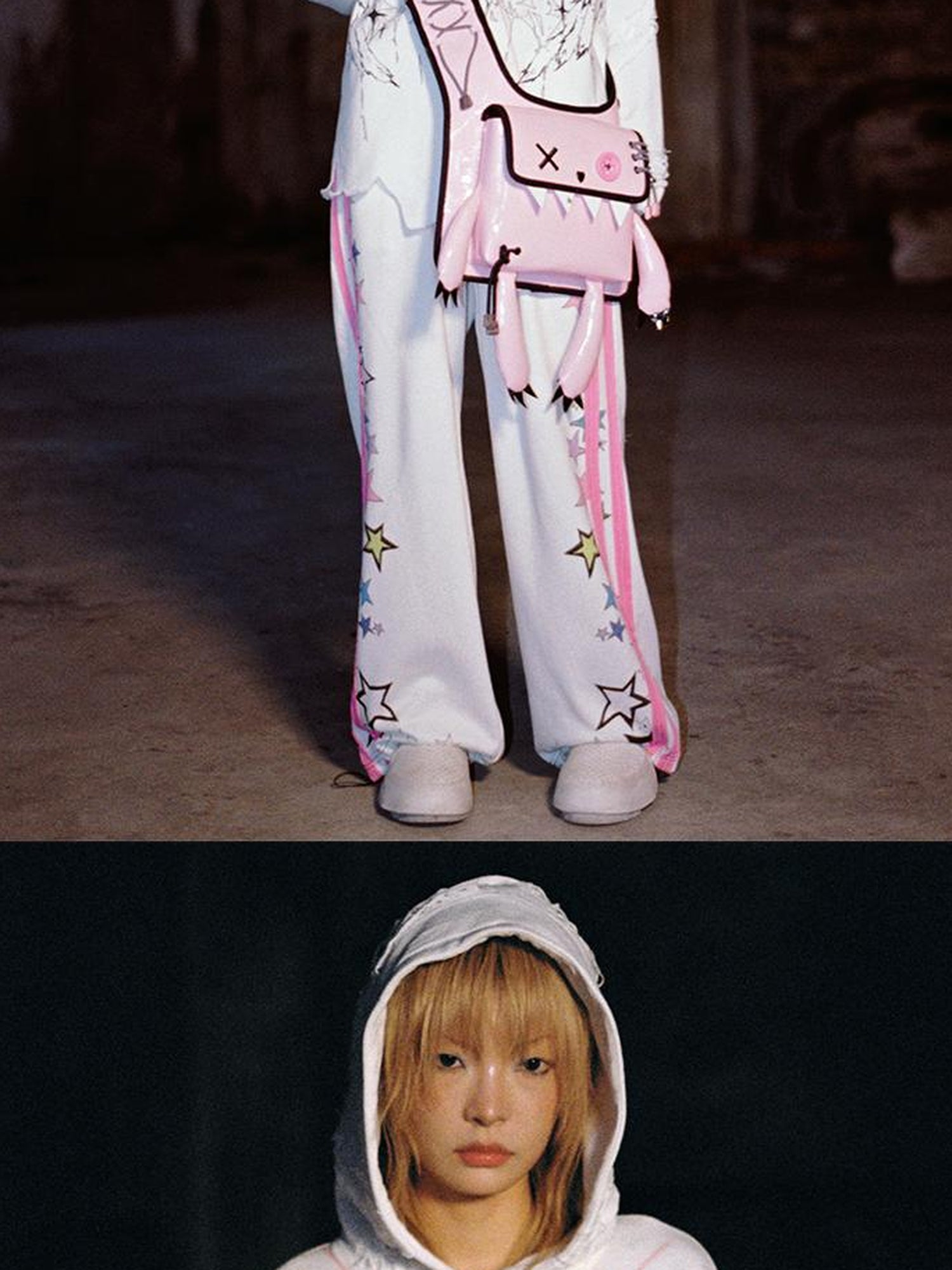 CFIERCE Magical Angel Print Sweatshirt