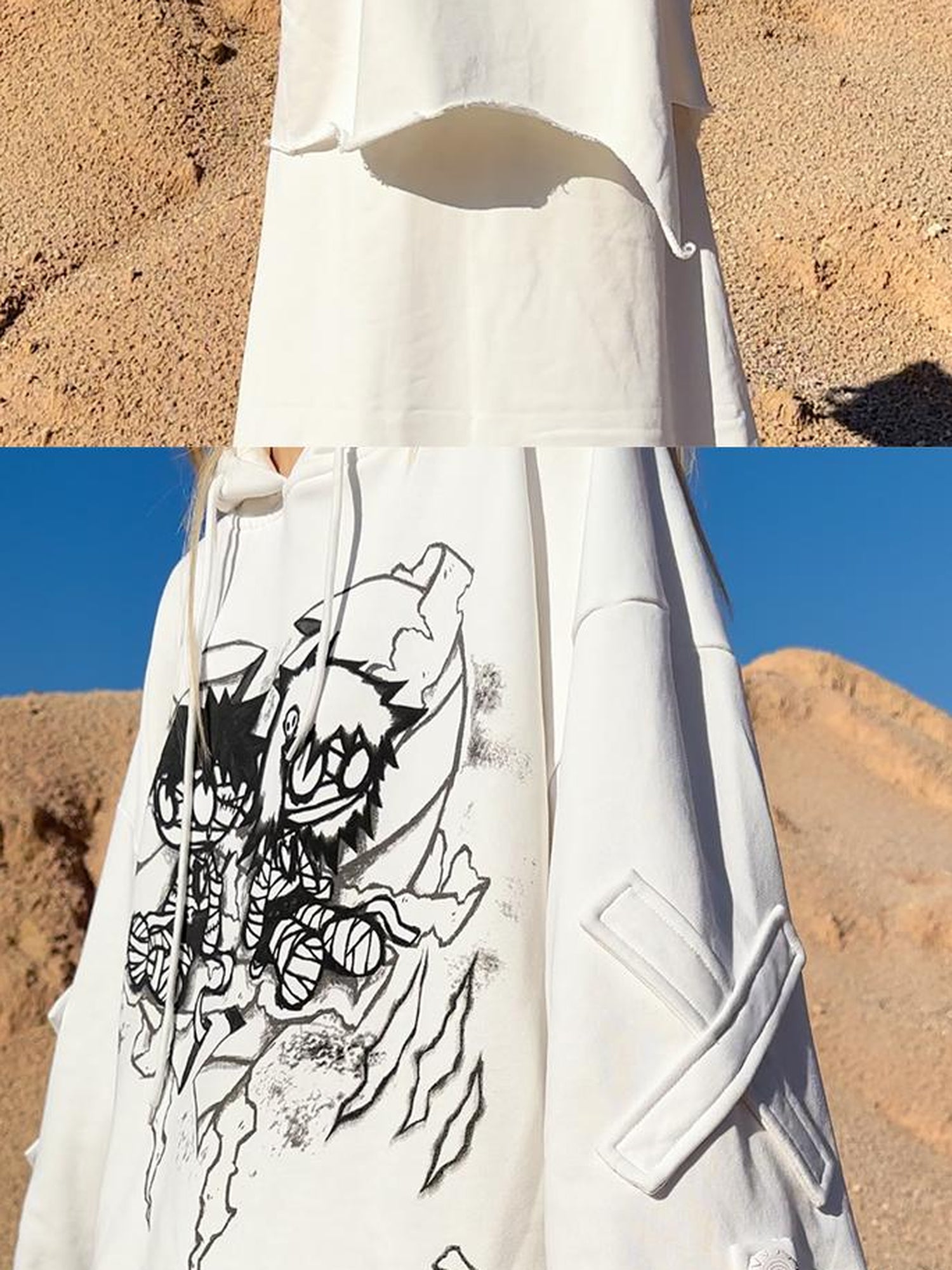 CFIERCE Mummy Couple Print Sweatshirt