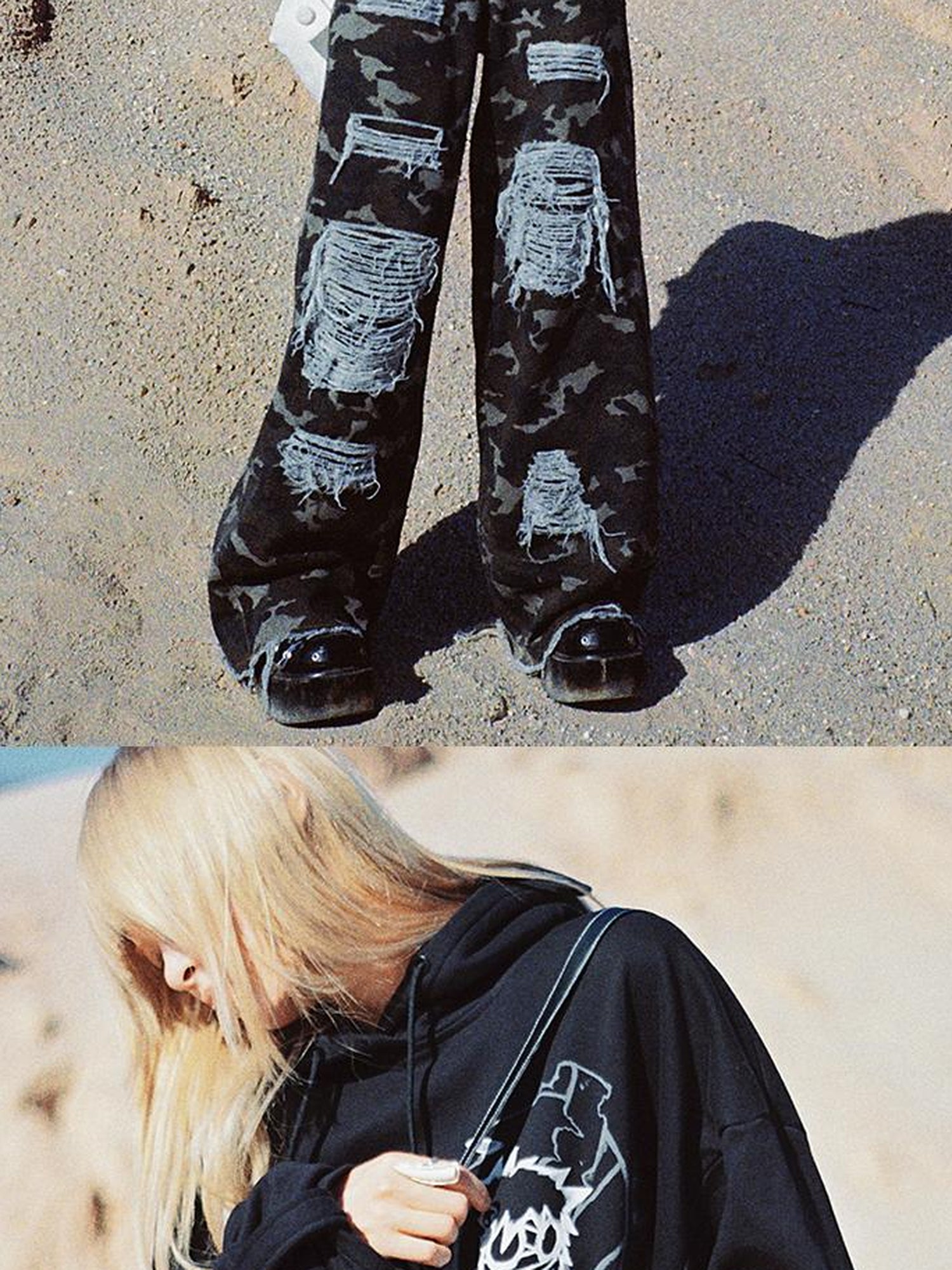 CFIERCE Mummy Couple Print Sweatshirt