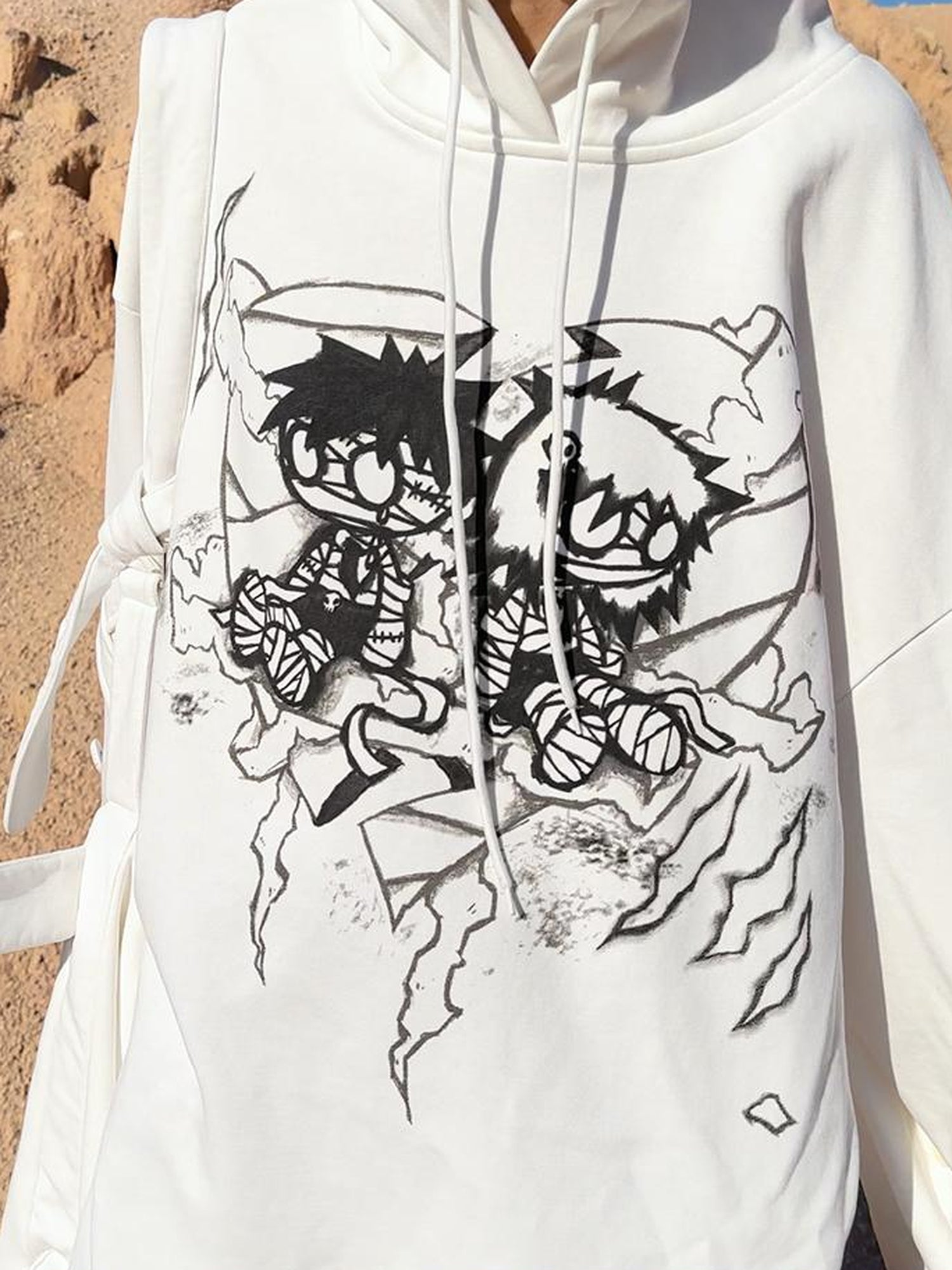 CFIERCE Mummy Couple Print Sweatshirt
