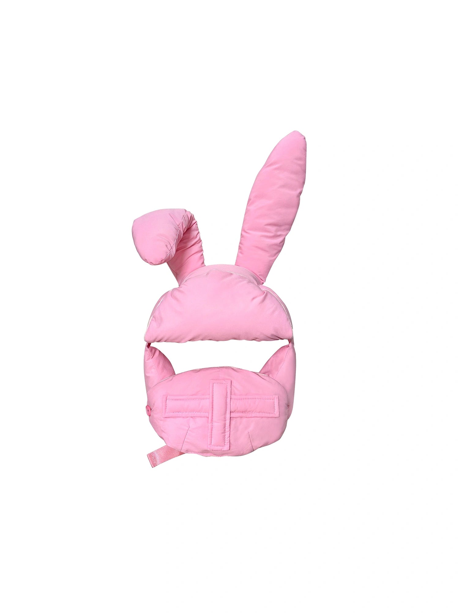 Plush Bunny Ears Cotton Hat