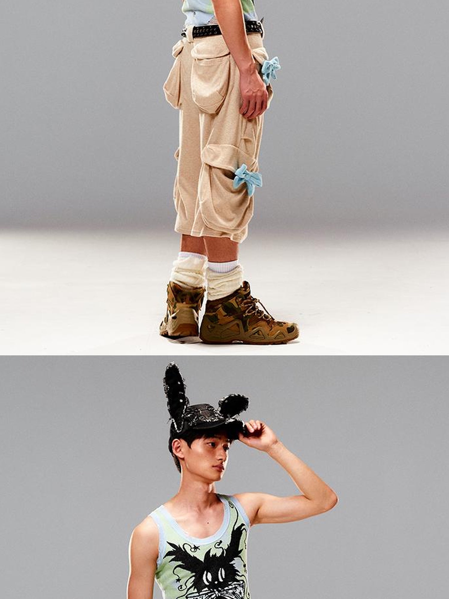 CFIERCE Rebel Rabbit Denim Cap