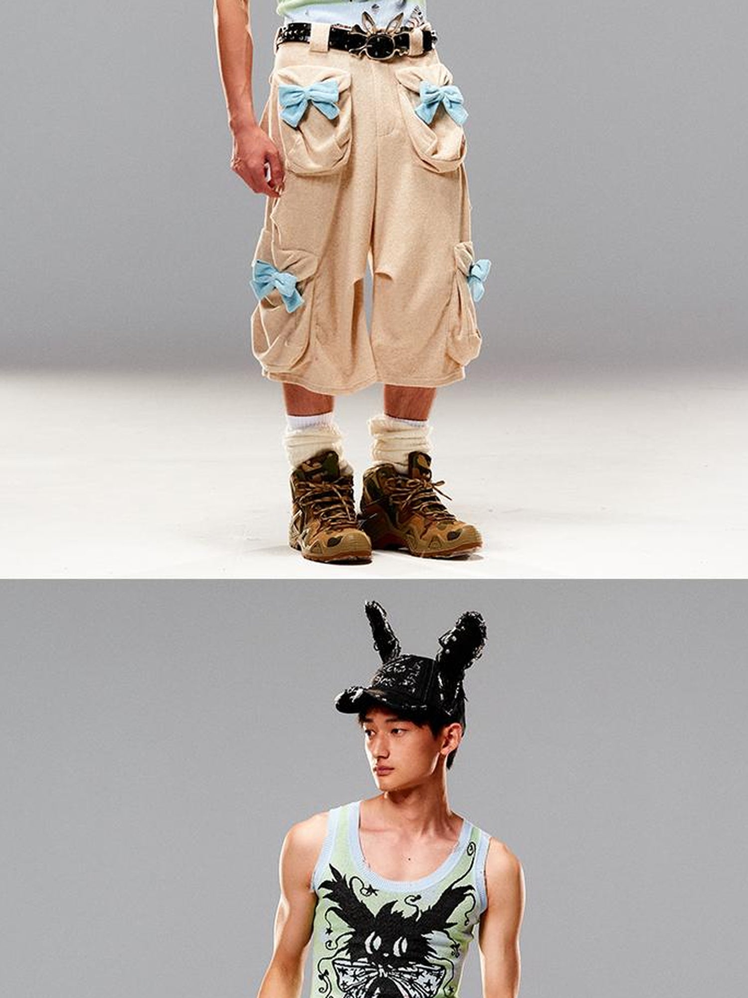 CFIERCE Rebel Rabbit Denim Cap