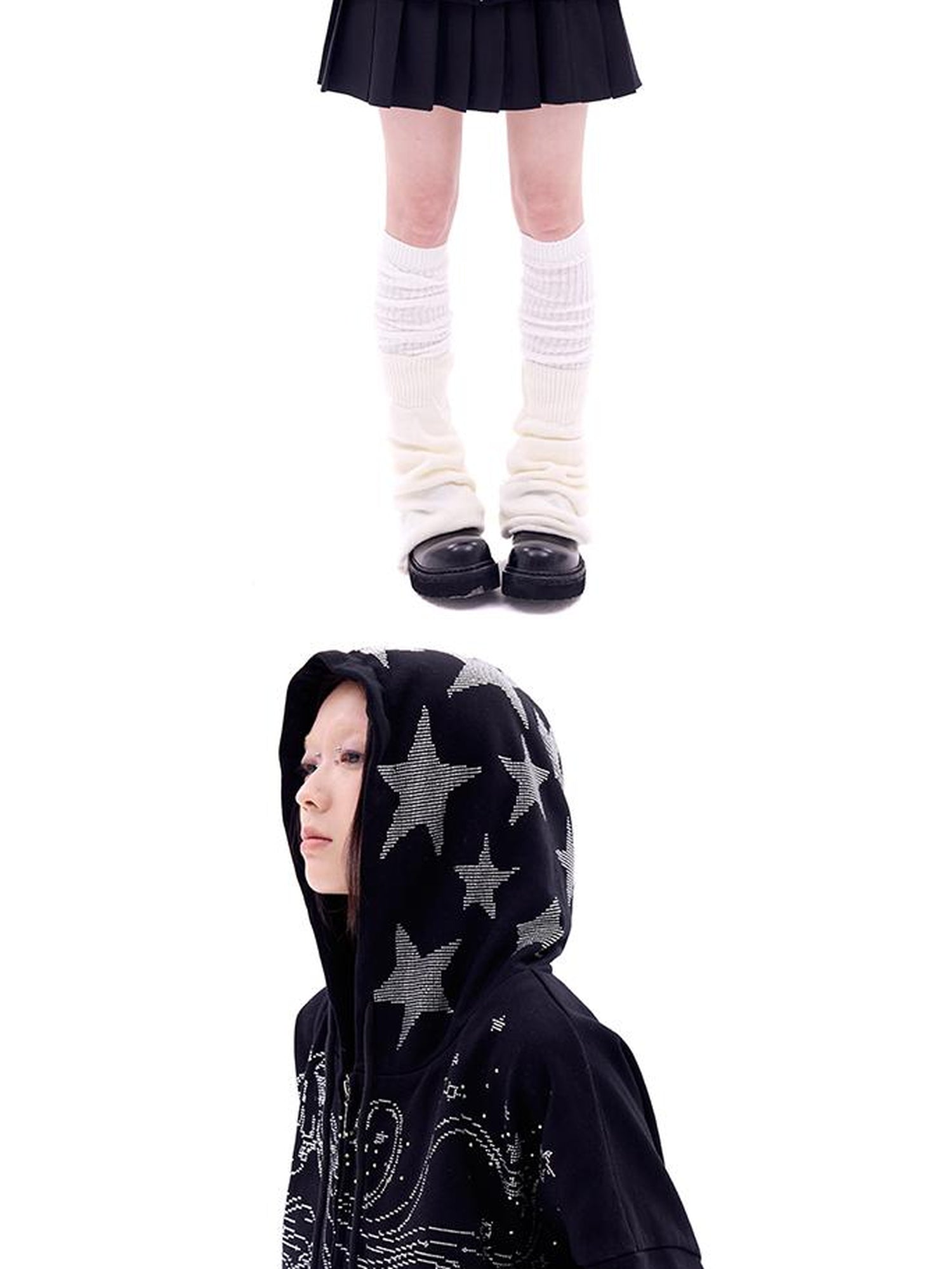 CFIERCE Snake Year Glitter Hoodie