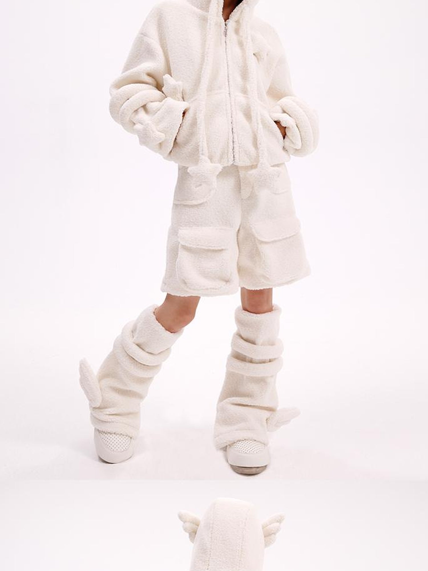 CFIERCE Soft Angelic Lambswool Coat Aw24