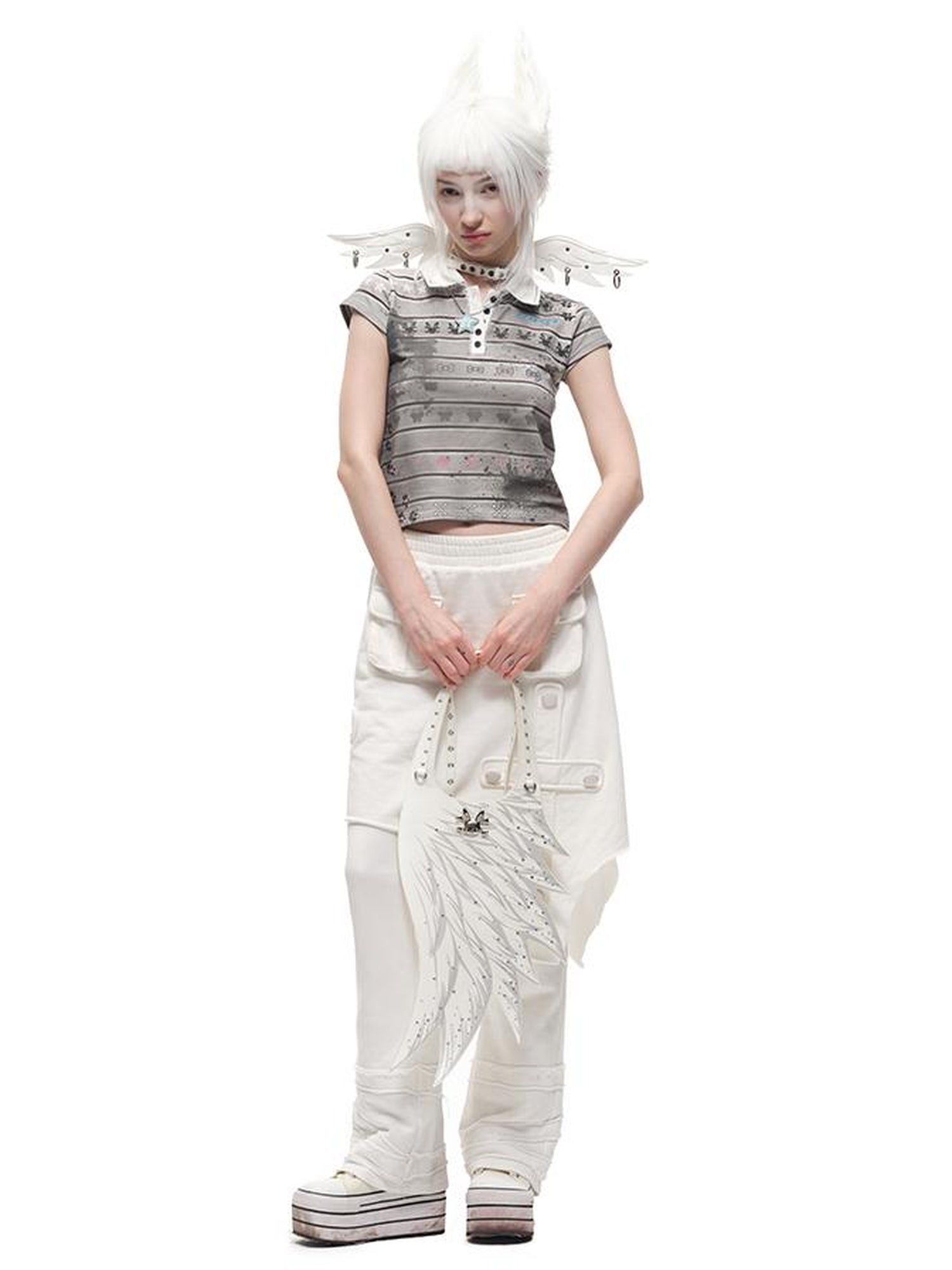 CFIERCE Sparkling Angel Wing Underarm Bag