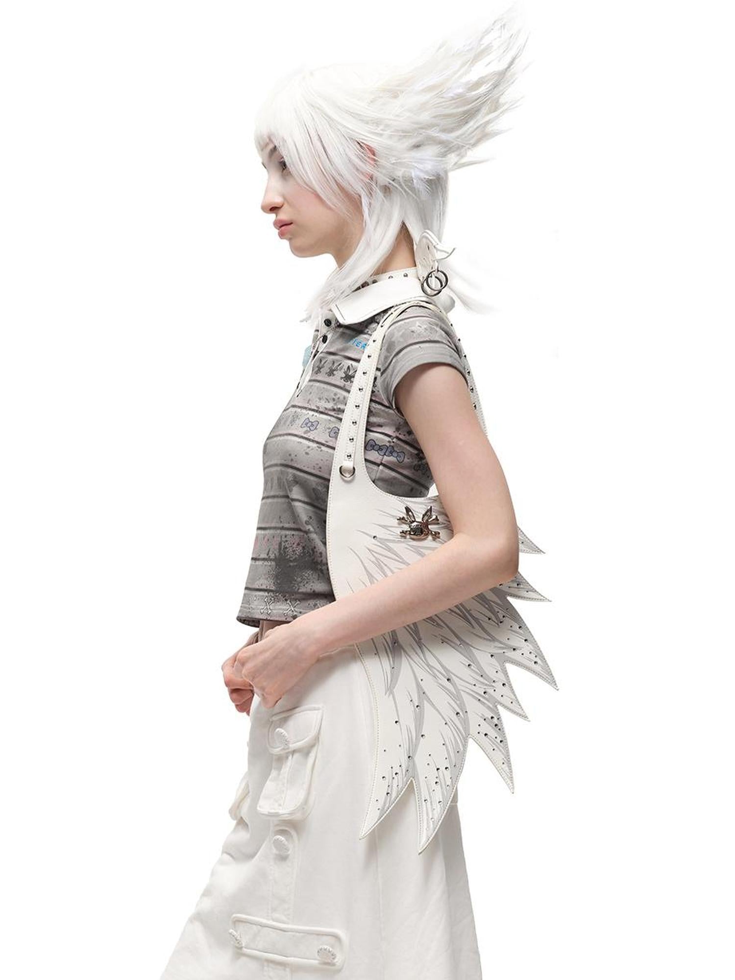 CFIERCE Sparkling Angel Wing Underarm Bag