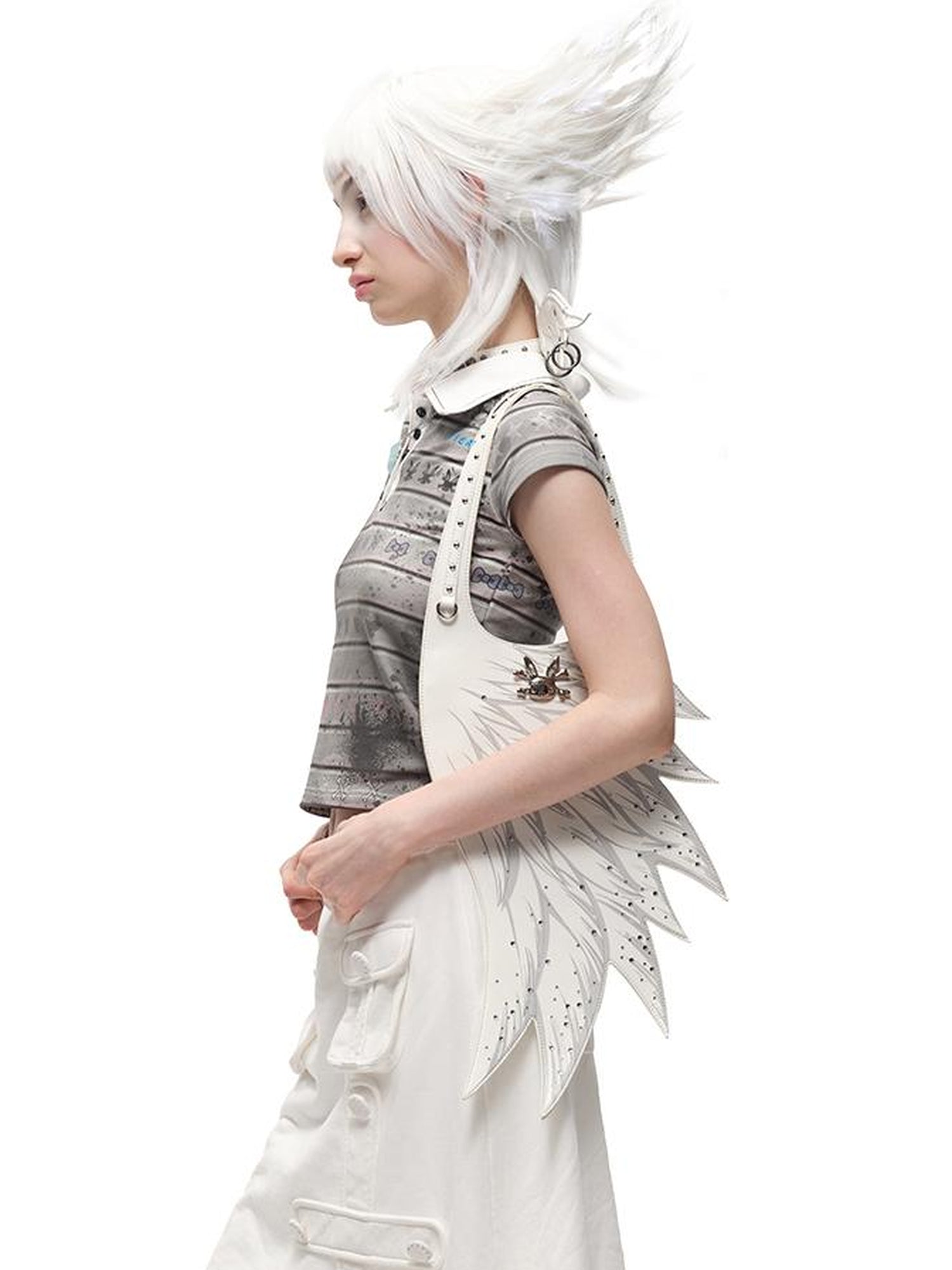 CFIERCE Sparkling Angel Wing Underarm Bag