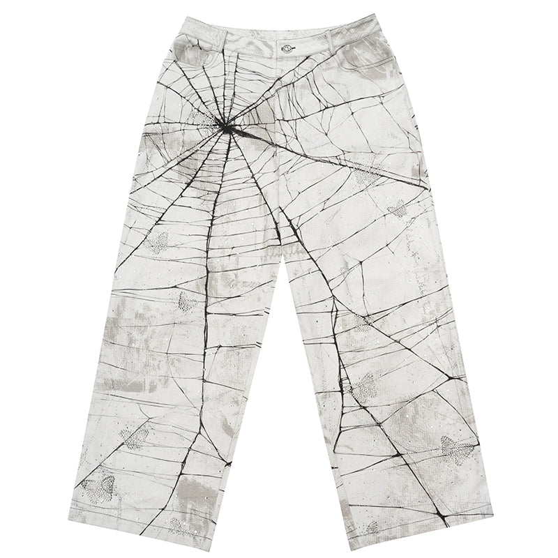 CFIERCE_Spider_Butterfly_Rhinestone_Denim_Jeans_MISSTT