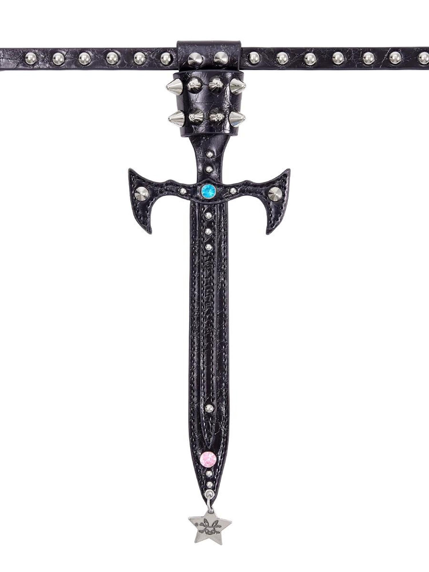 CFIERCE Sword Collar Tie Neckpiece
