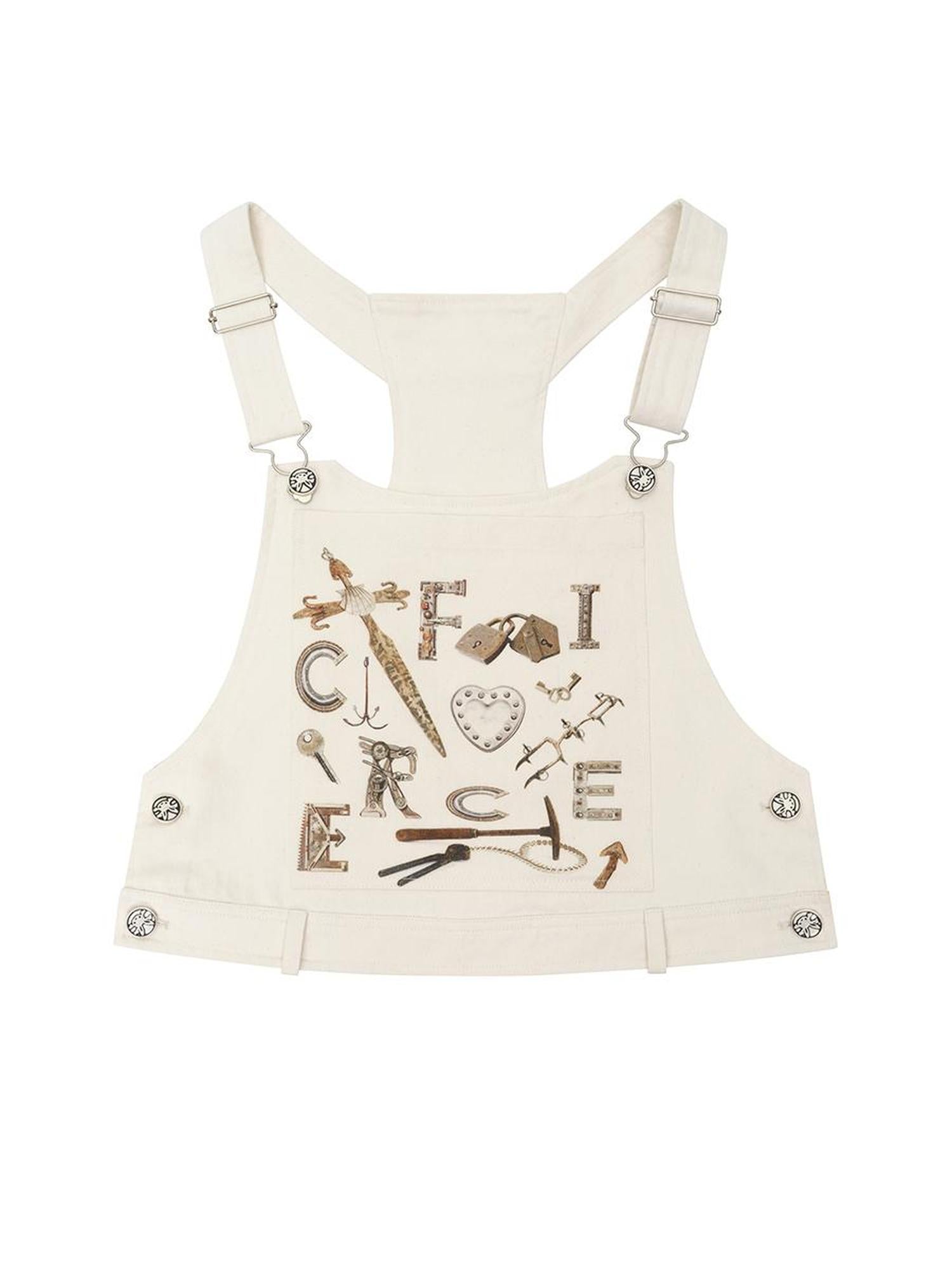 CFIERCE Tactical Vest With Weapon Camo Print