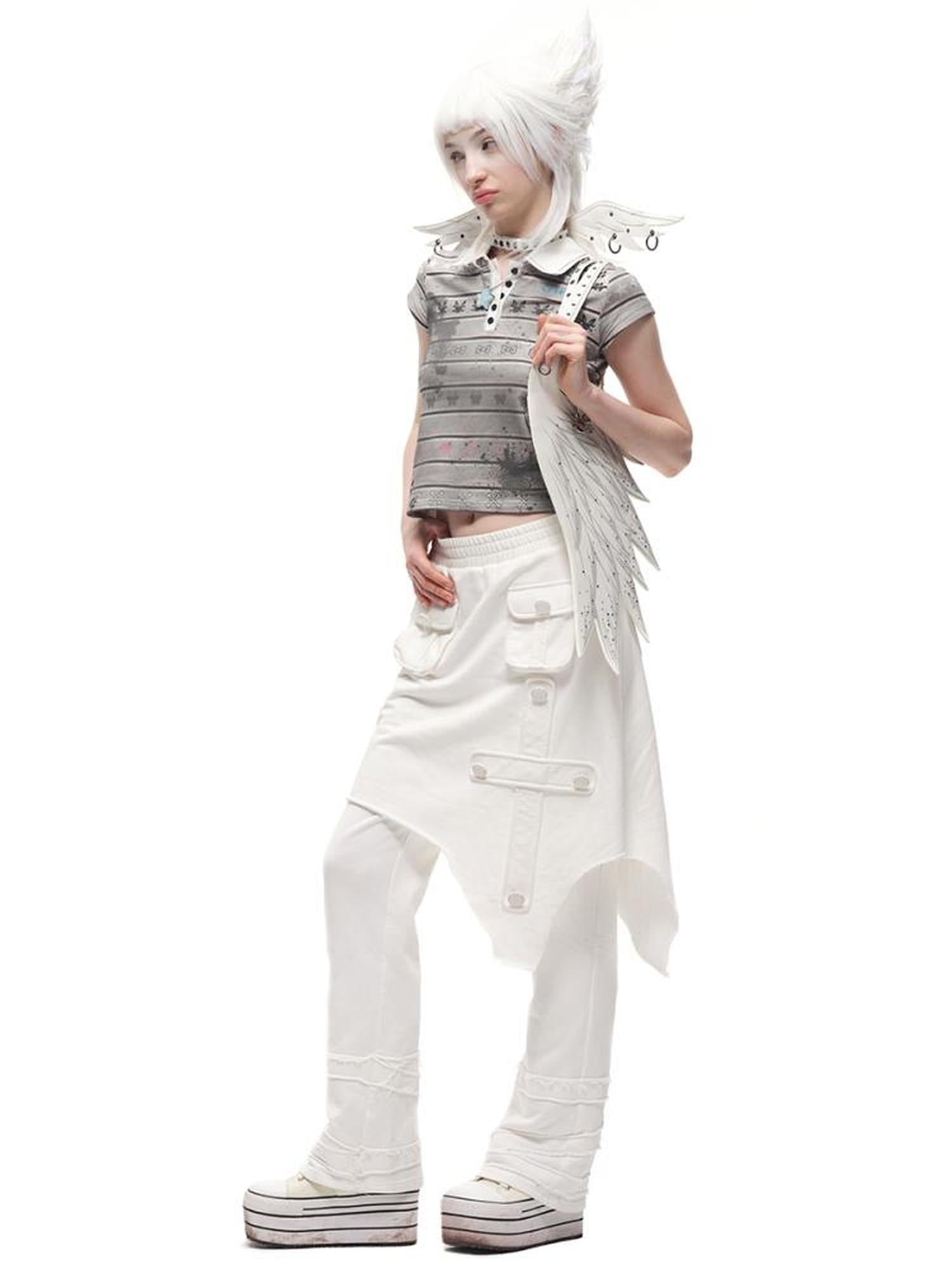 CFIERCE Winged Leather Collar