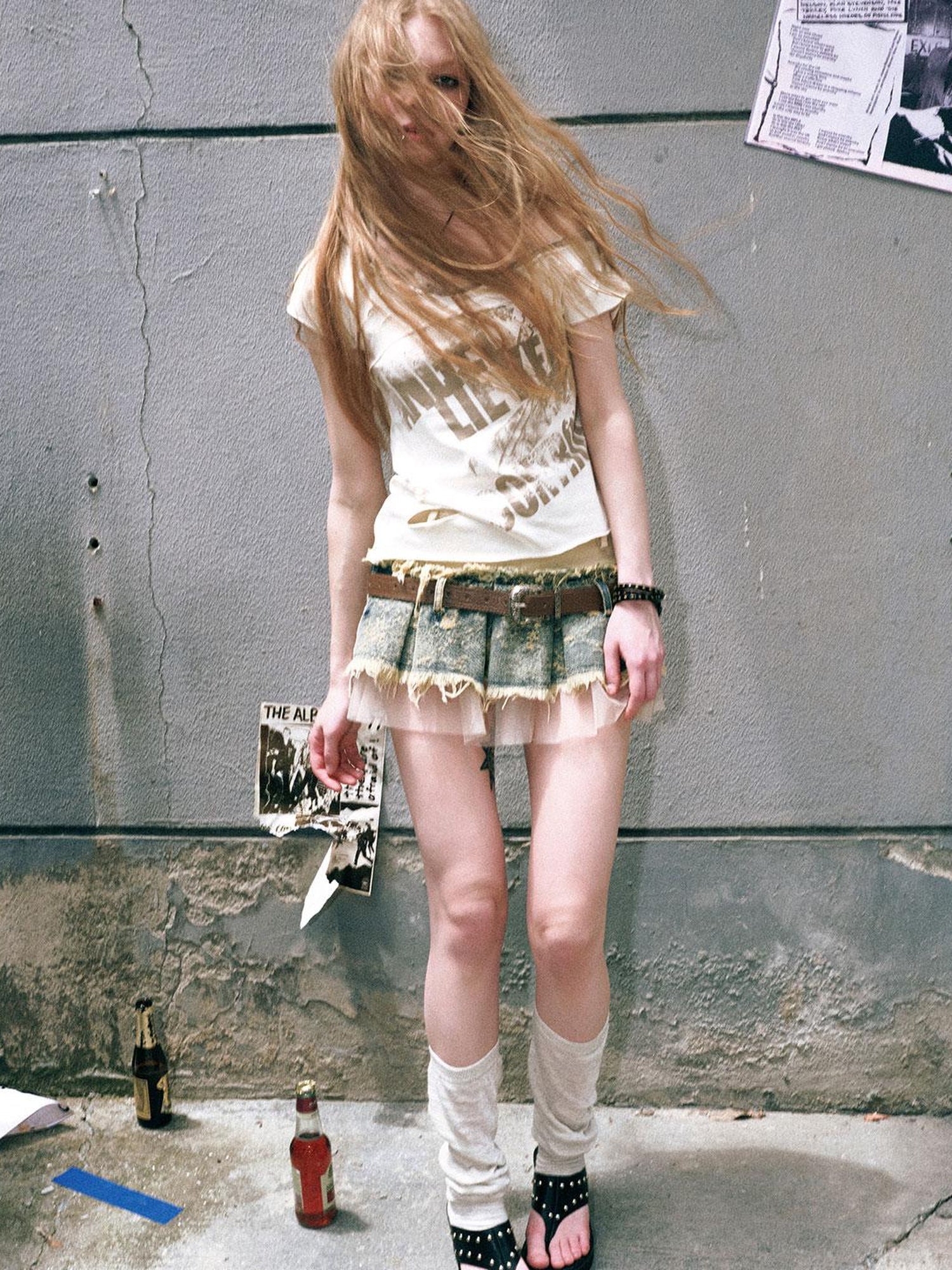 Cest Nous Crooked Club Graffiti Tee