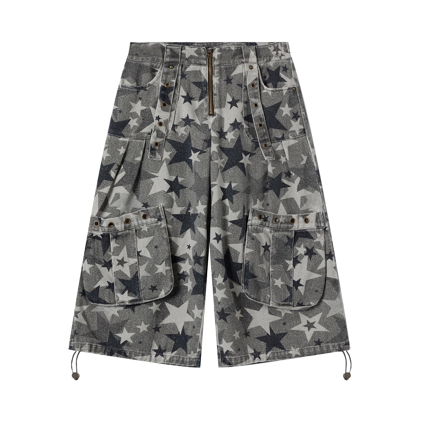 Cest_Nous_Distressed_Camouflage_Cargo_Natural_Waist_Cuffed_Straight_Leg_Women_Pants_MISSTT