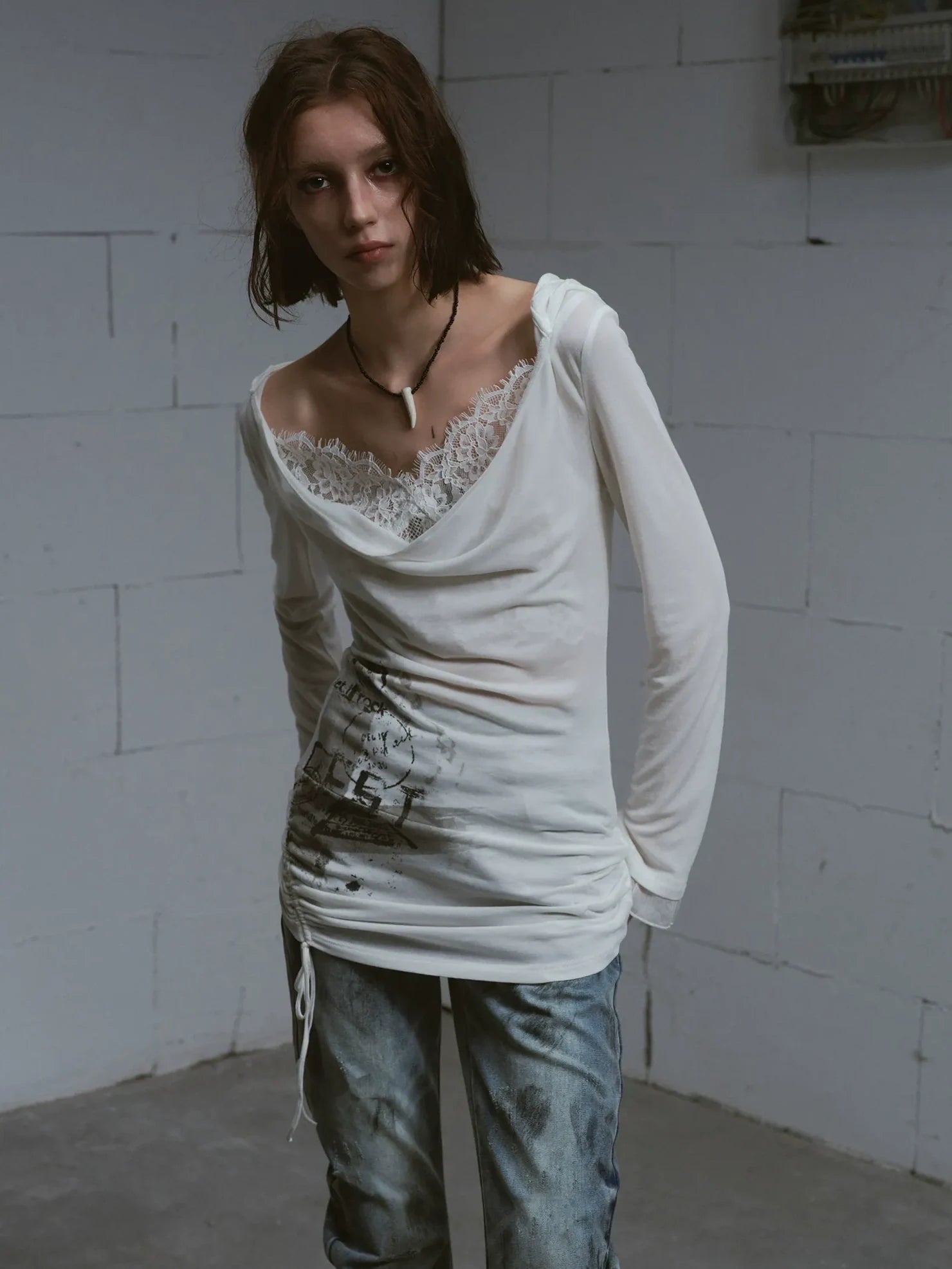 Cest Nous Lost Road Swing Hoodie Dress