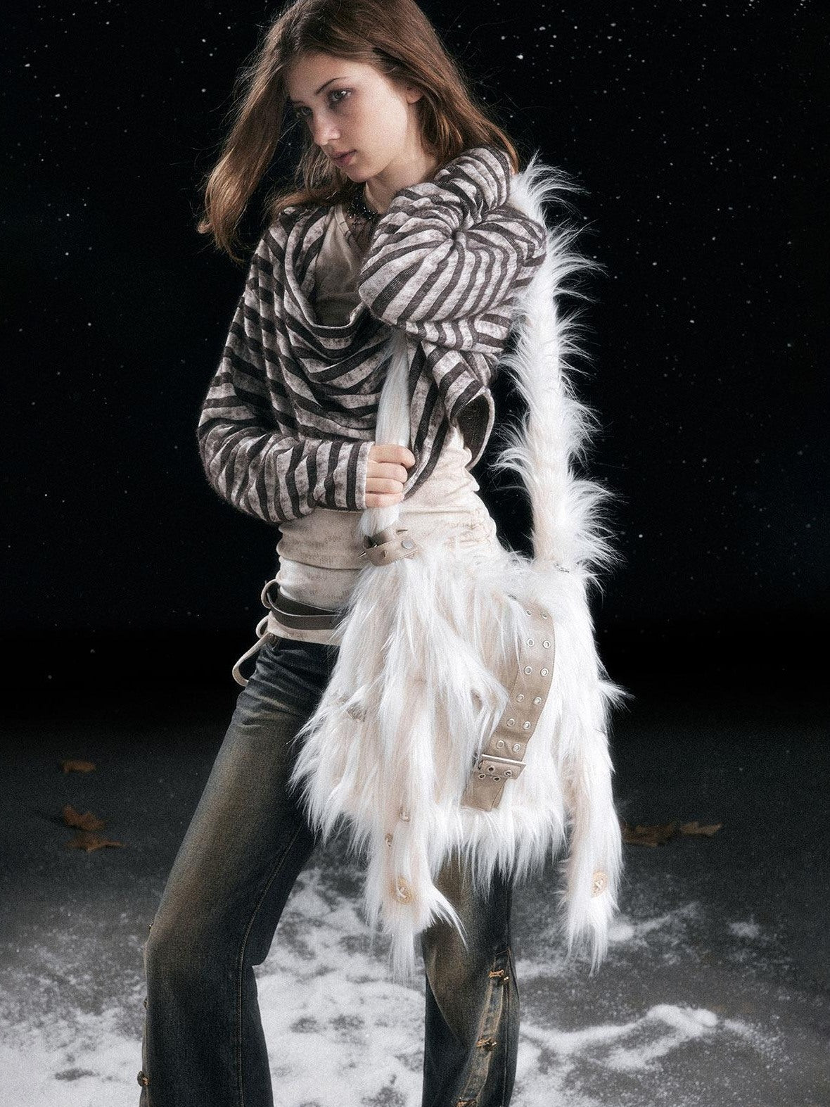 Cest Nous Original Design Minimalist Lock Closure Crossbody For Women Everyday Bag