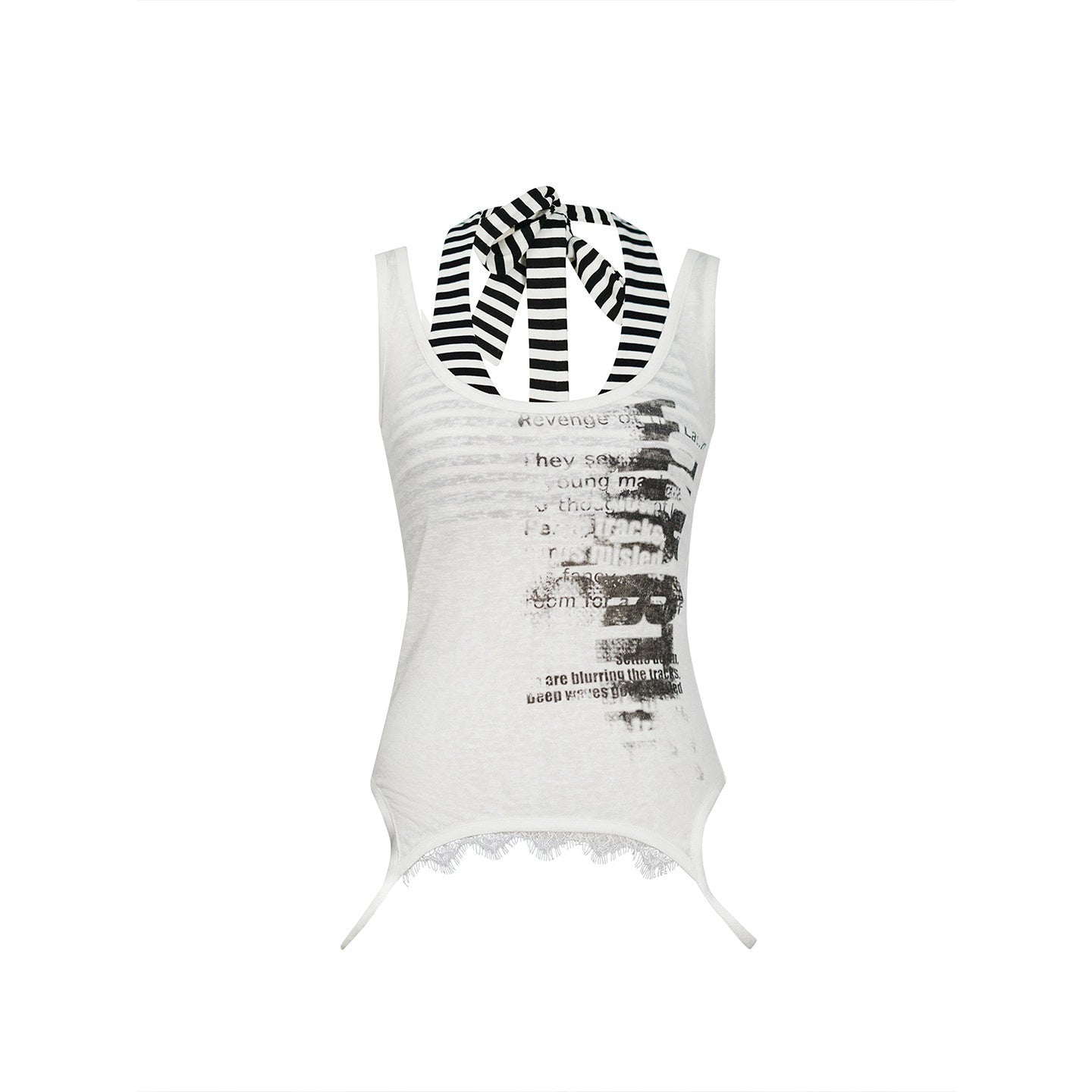 Cest_Nous_Printed_Patchwork_Layered_Two_Piece_Halter_Women&