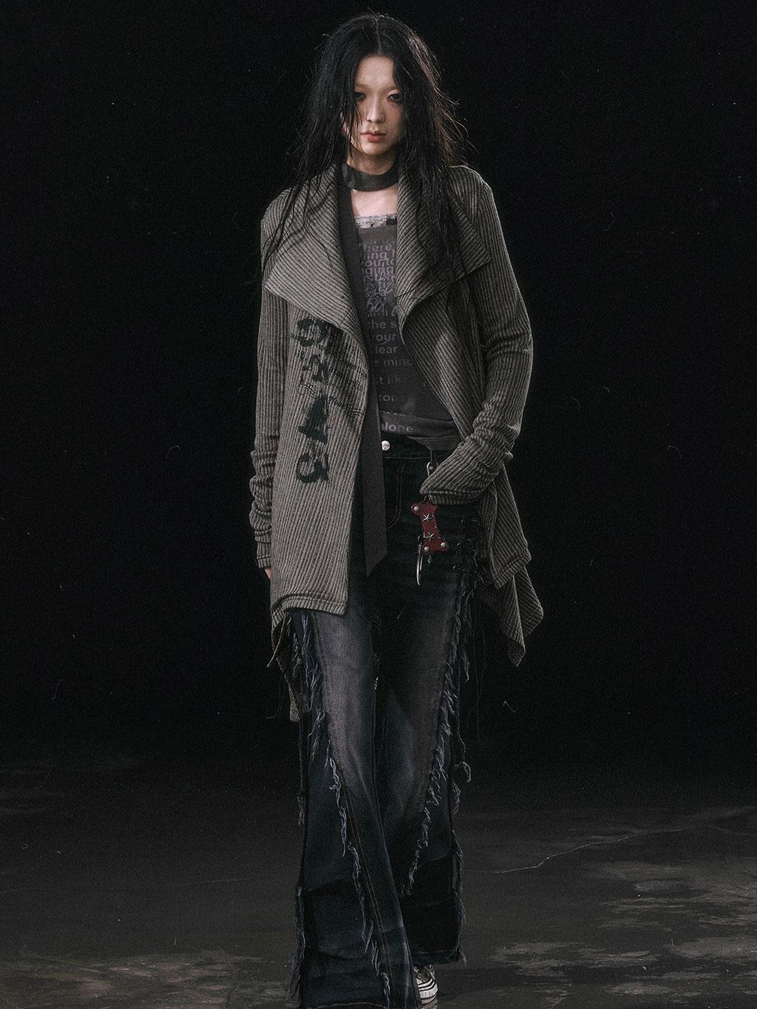 Update Cest Nous Punk Bone Leather Keychain Escape In Rain