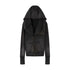 Chinese Clothing Cest Nous Update Deconstructed Washed Olive Asymmetrical Hooded Sweatshirt MISSTT