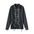 Chinese Clothing Cest Nous Update Distressed Check Shirt With Drawstring Ruffle MISSTT