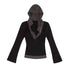 Chinese Clothing Cest Nous Update Punk Patchwork Layered Hoodie MISSTT