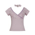 Chinese Clothing Cest Nous Update Sea Fallen Butterfly Slim Tee MISSTT