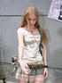 Chinese Clothing Cest Nous Worn Off Graffiti Tee