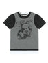 Chaos Jellyfish Tee V-Neck T-Shirt Long-Sleeve
