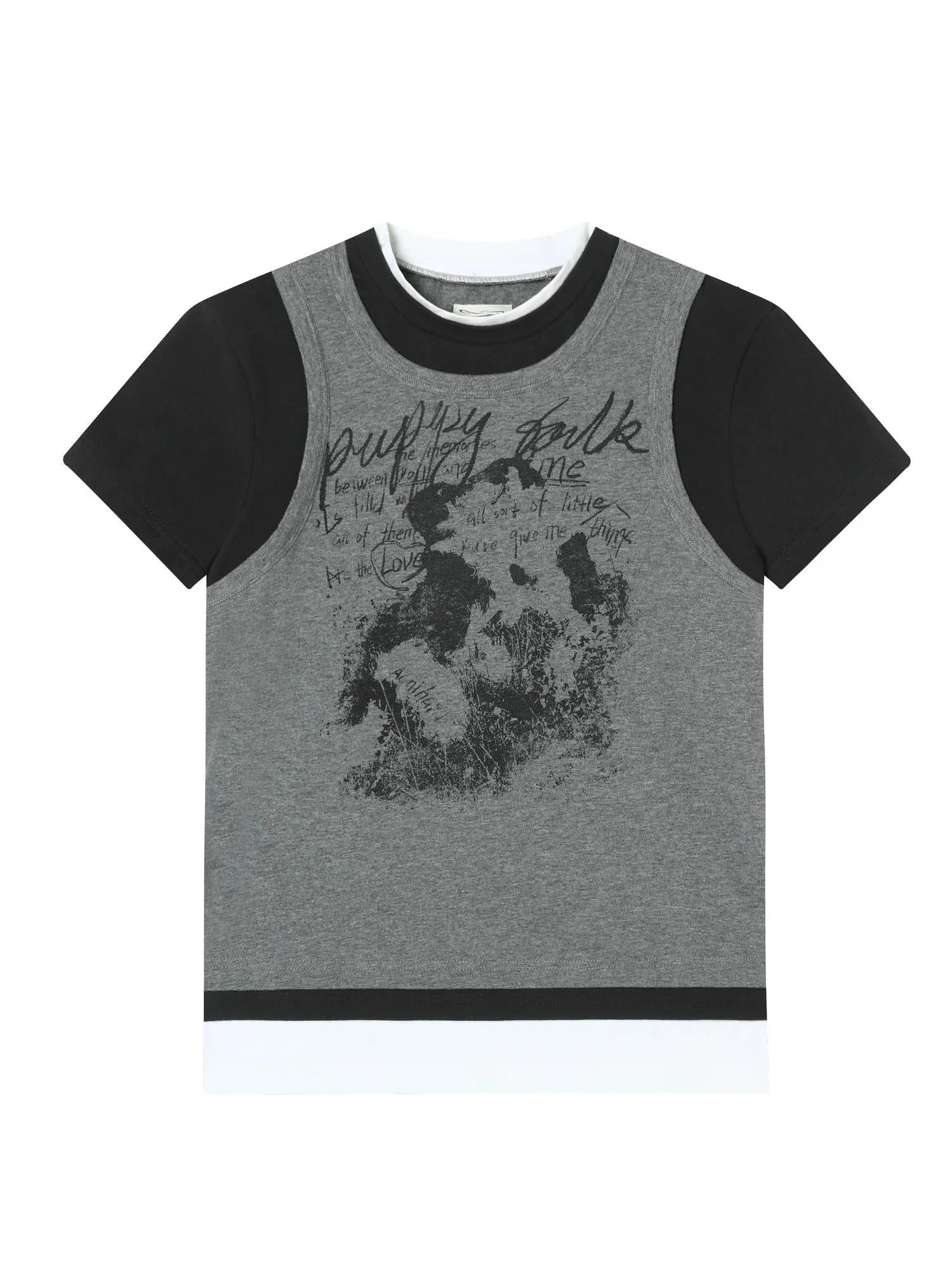 Chaos Jellyfish Tee V-Neck T-Shirt Long-Sleeve