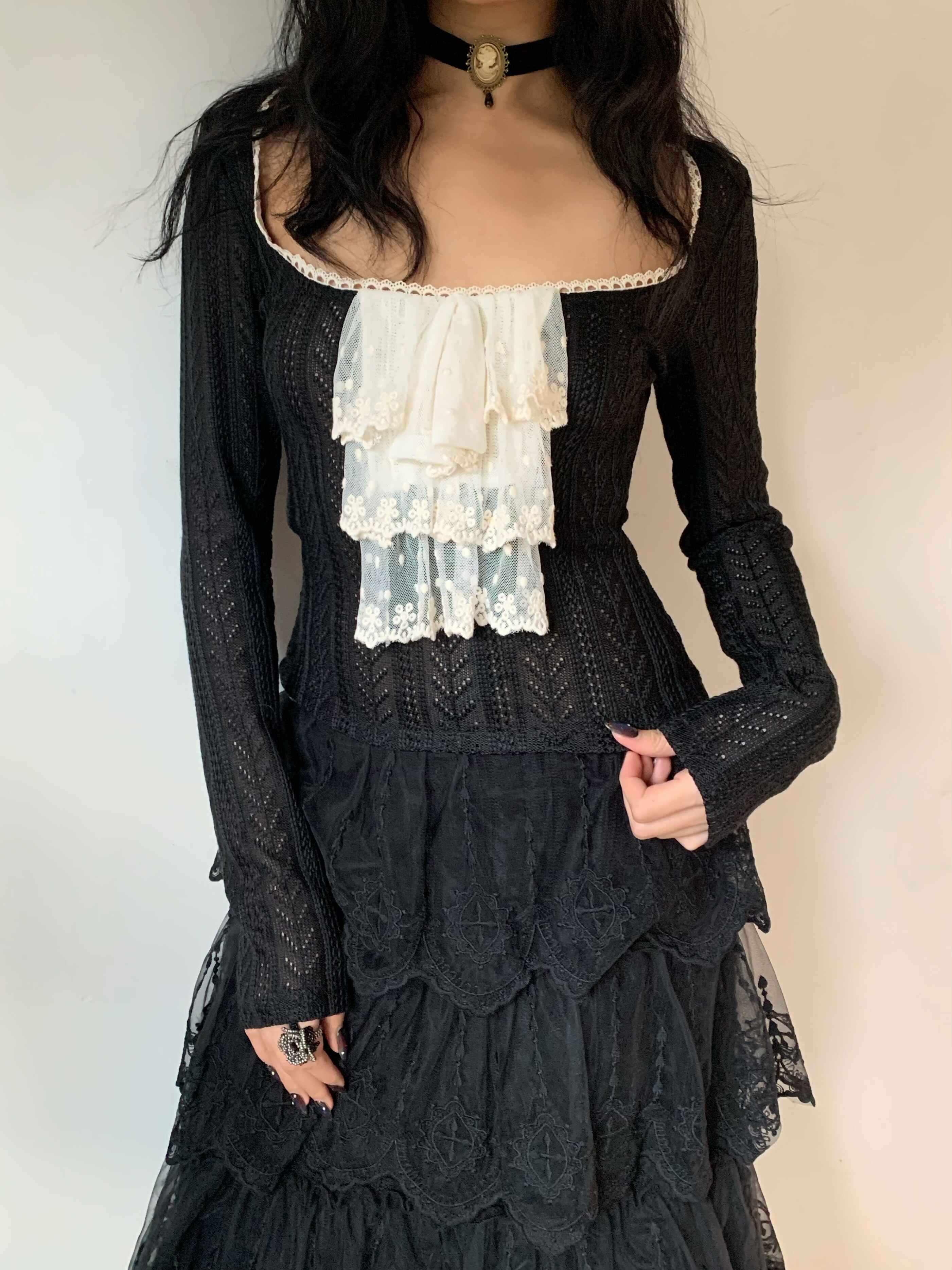 Chipchipshop_Vintage_Court_Collar_Chunky_Knit_Women&
