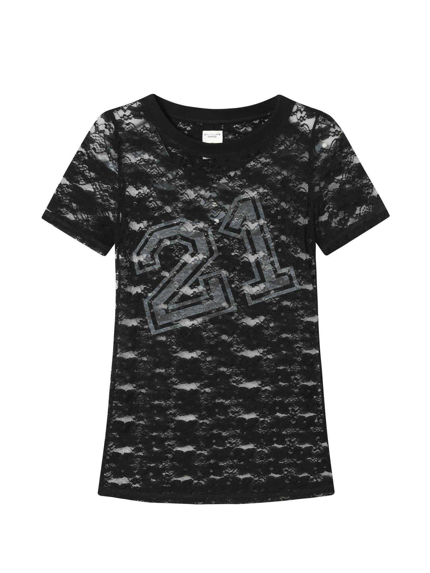 Achihara Breton Chun Lace Summer Tee