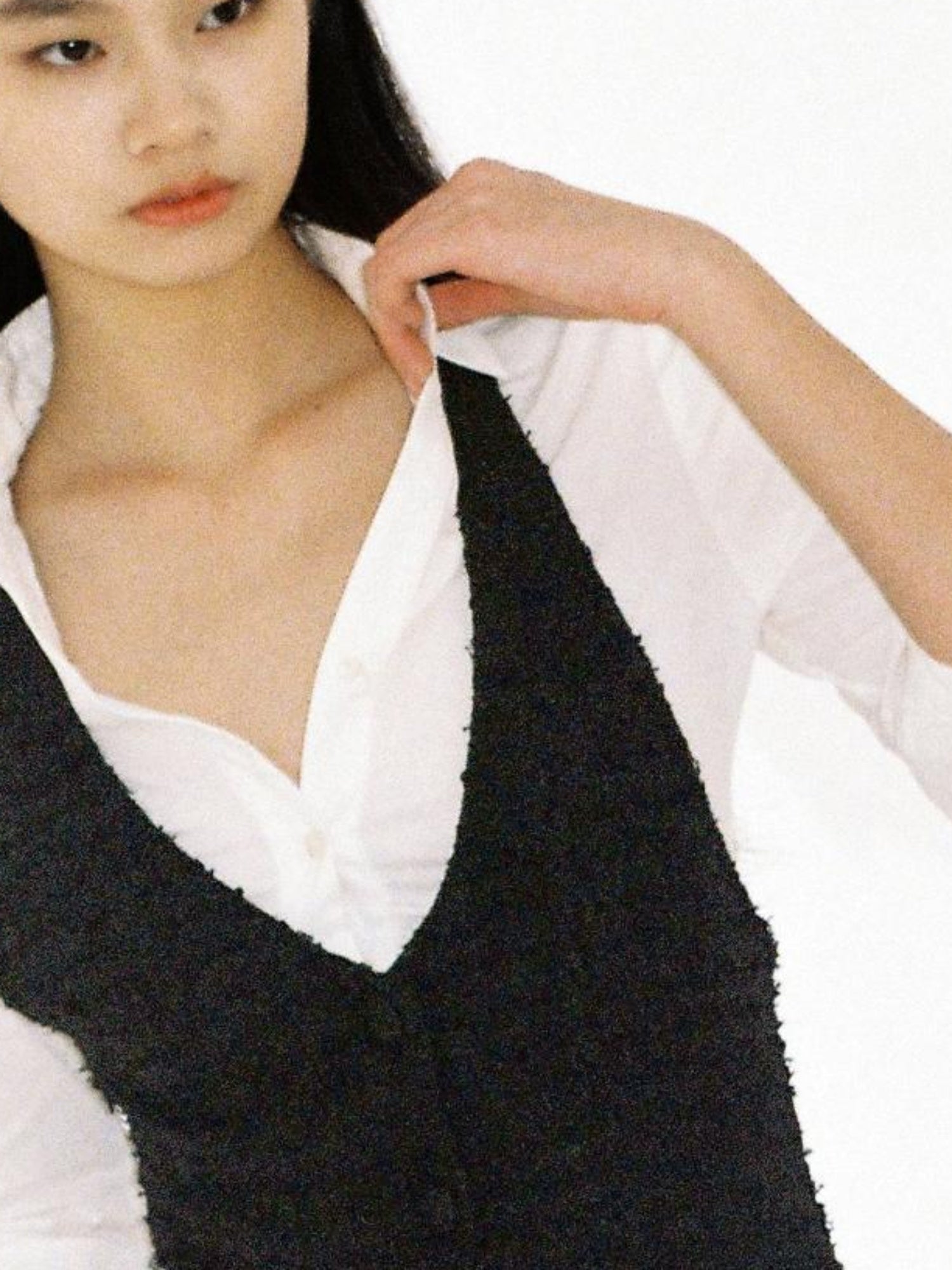 SweetChilling Chunky Knit Belted Necklace Dress