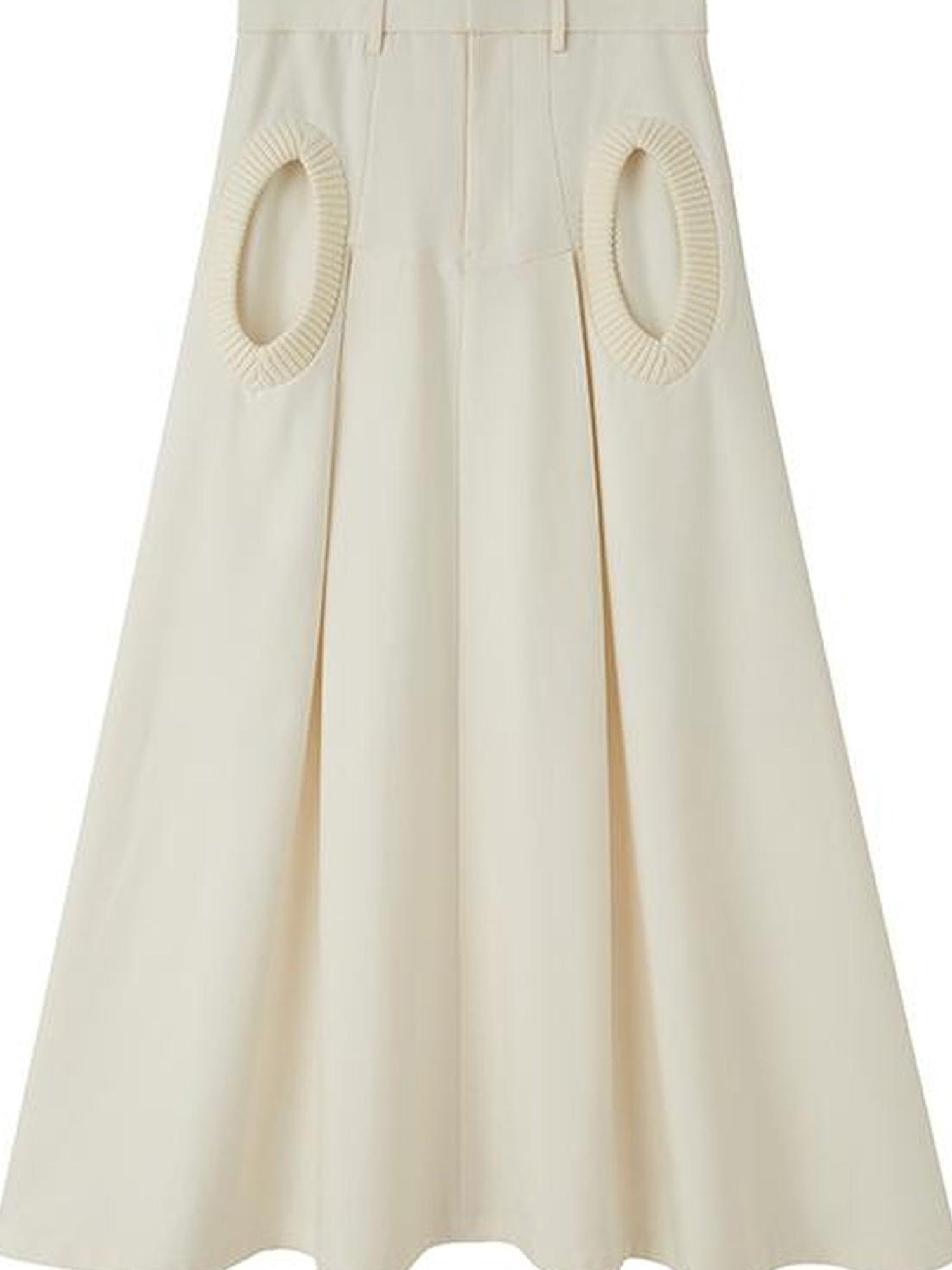 DIDDI MODA Circle Pocket A Line Maxi Skirt