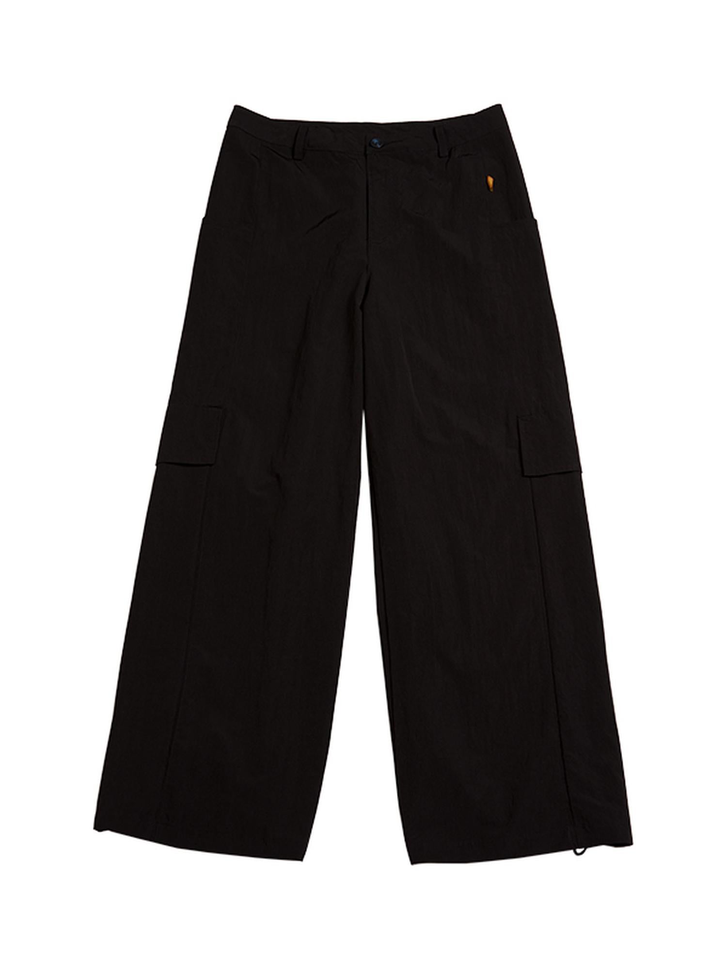 Achihara Adjustable Parachute Pants & Fishtail Skirt Set