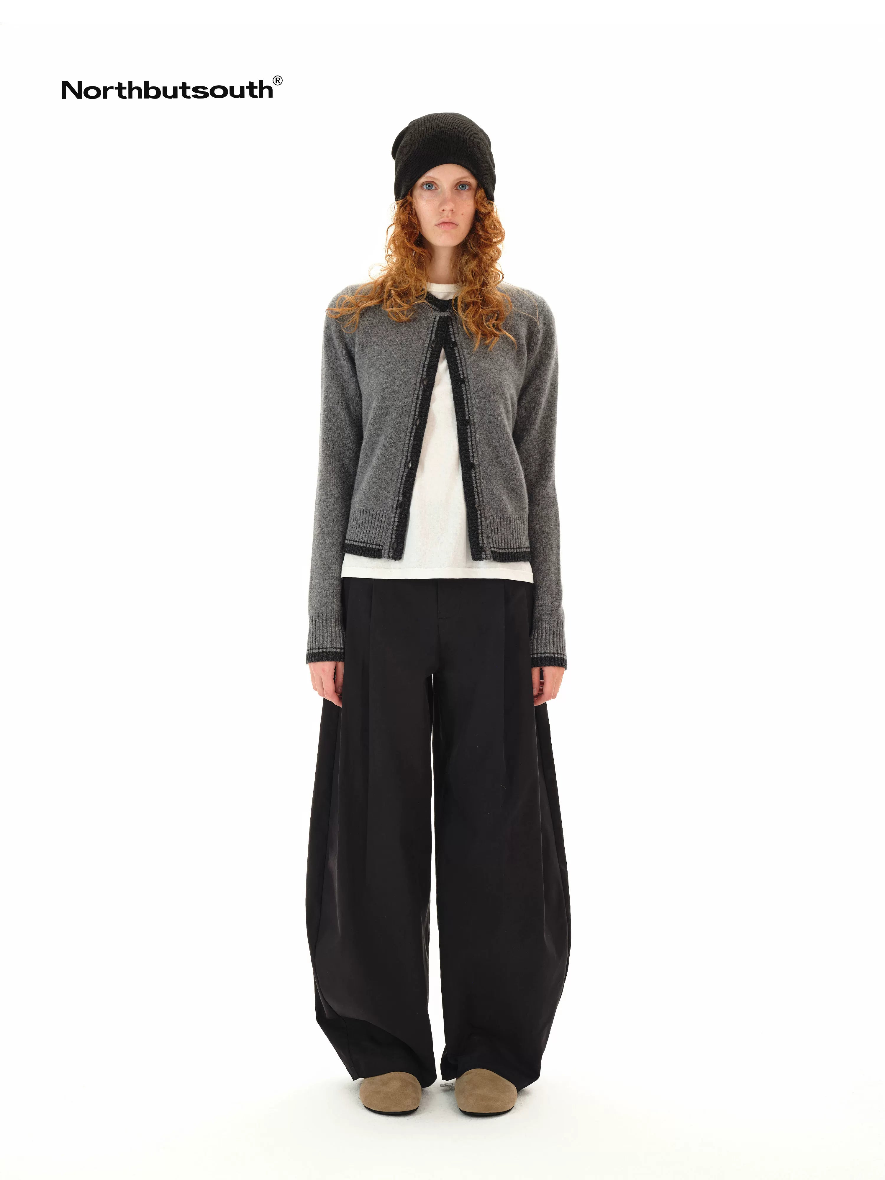Classic Double Pleat Cocoon Trousers