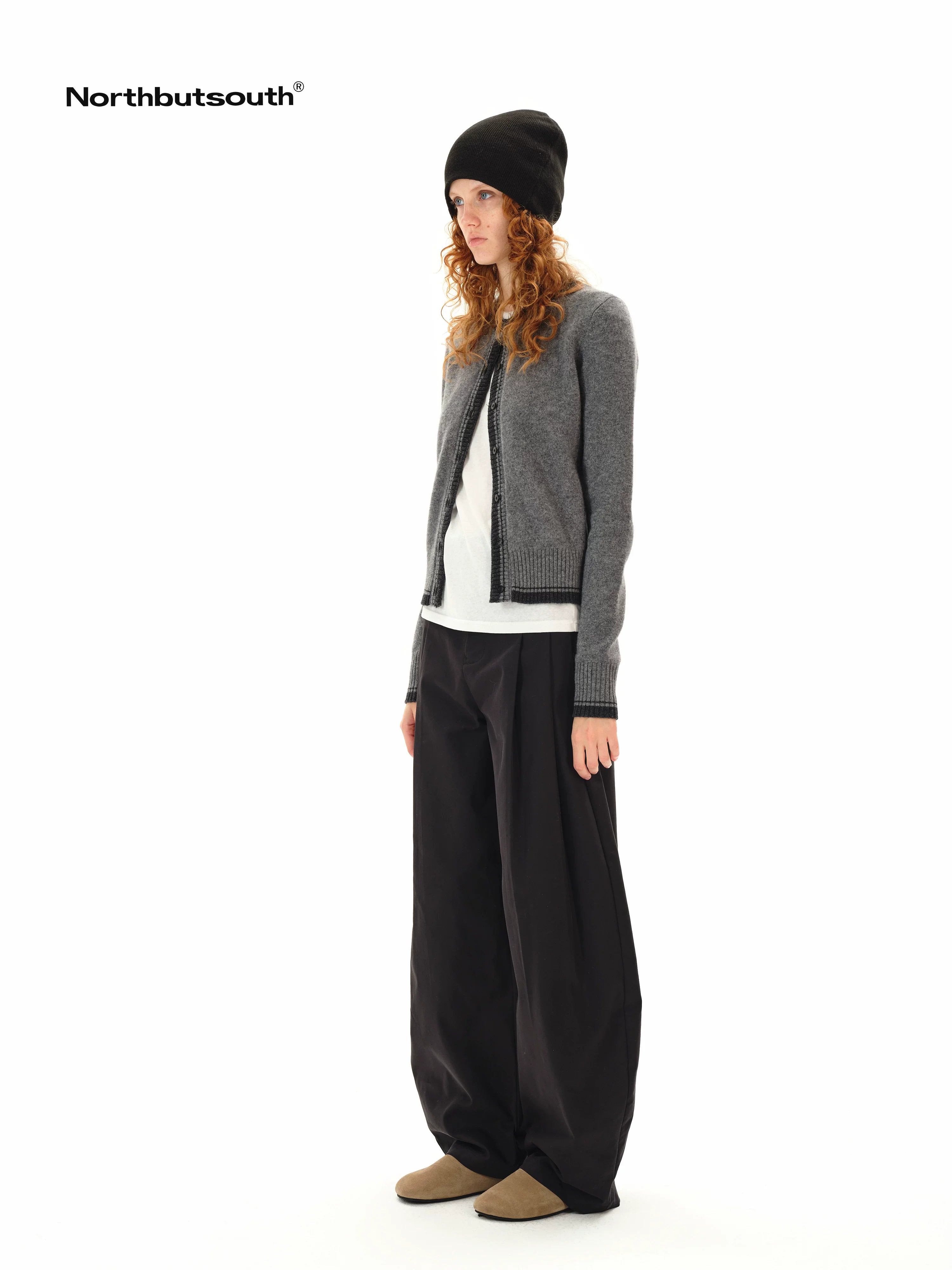 Classic Double Pleat Cocoon Trousers