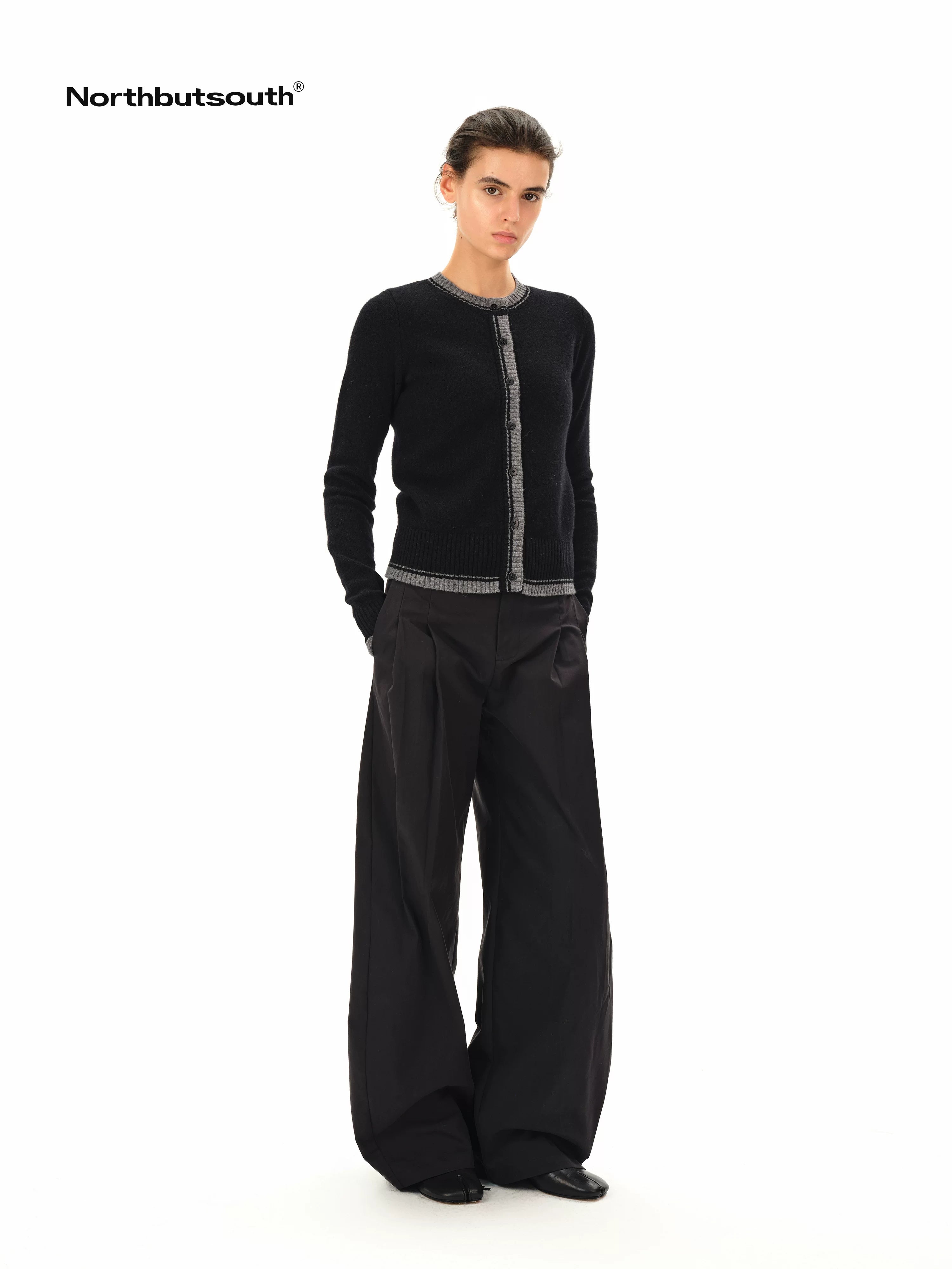 Classic Double Pleat Cocoon Trousers