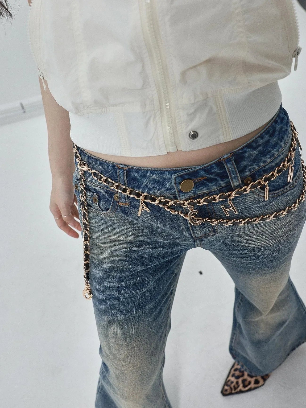 Co Co Elegant Body Chain Belt Unisex Waist Jewelry