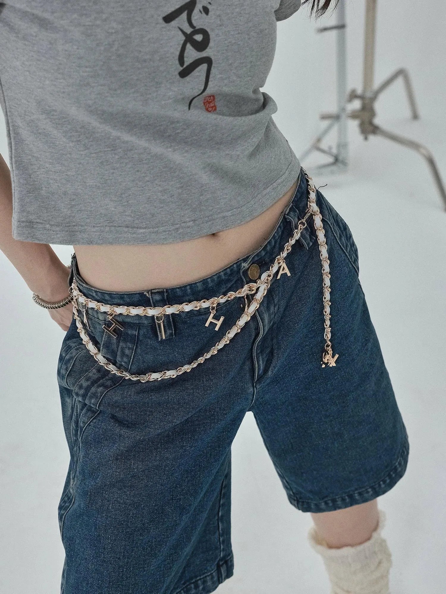 Co Co Elegant Body Chain Belt Unisex Waist Jewelry