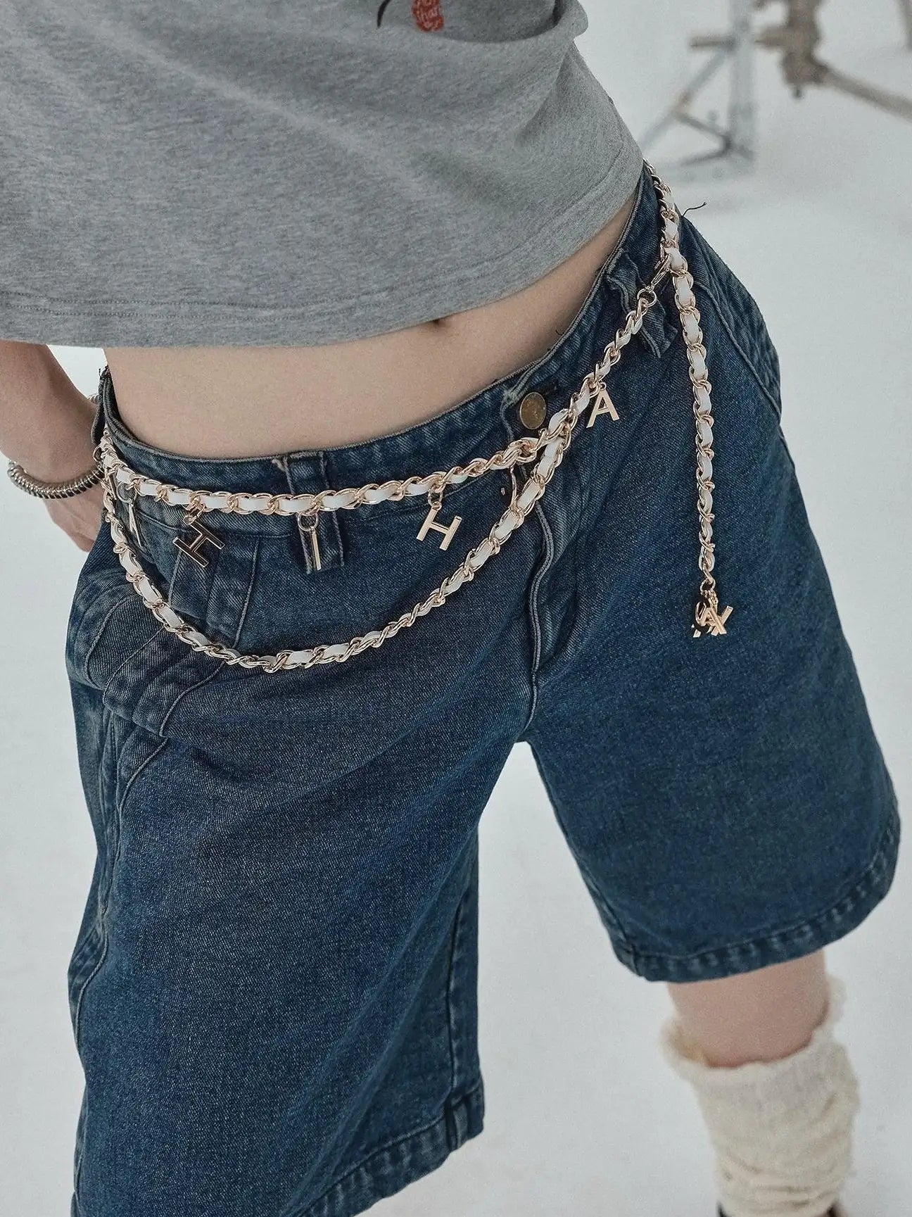 Co Co Elegant Body Chain Belt Unisex Waist Jewelry