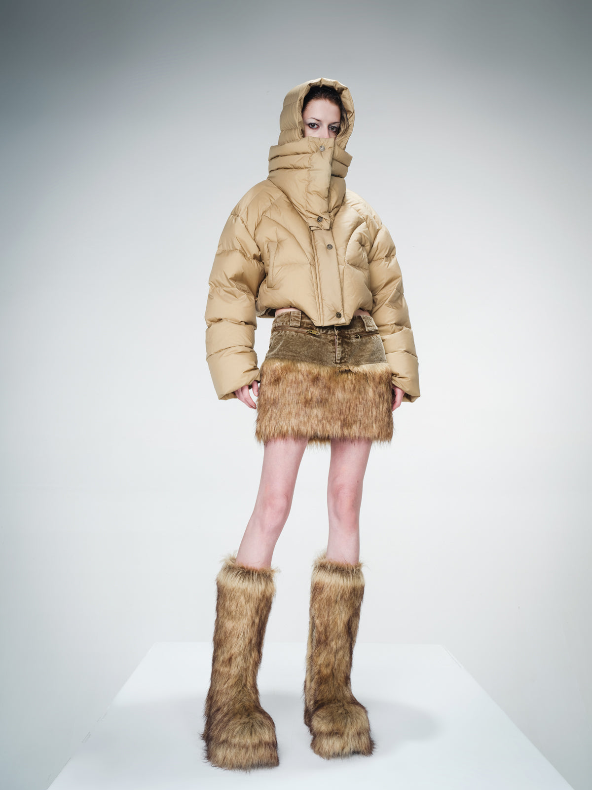 UpdateNN NORTH NODE Ultra Light Thickened Short Down Jacket With 90 Percent White Duck Feather